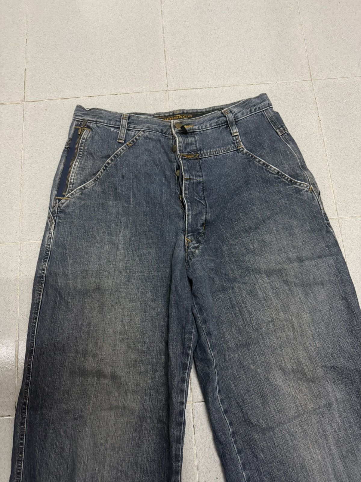 Marithe + Francois Girbaud Vintage Marithe Francois Girbaud Baggy Denim Jeans Size US 32 / EU 48 - 4 Thumbnail