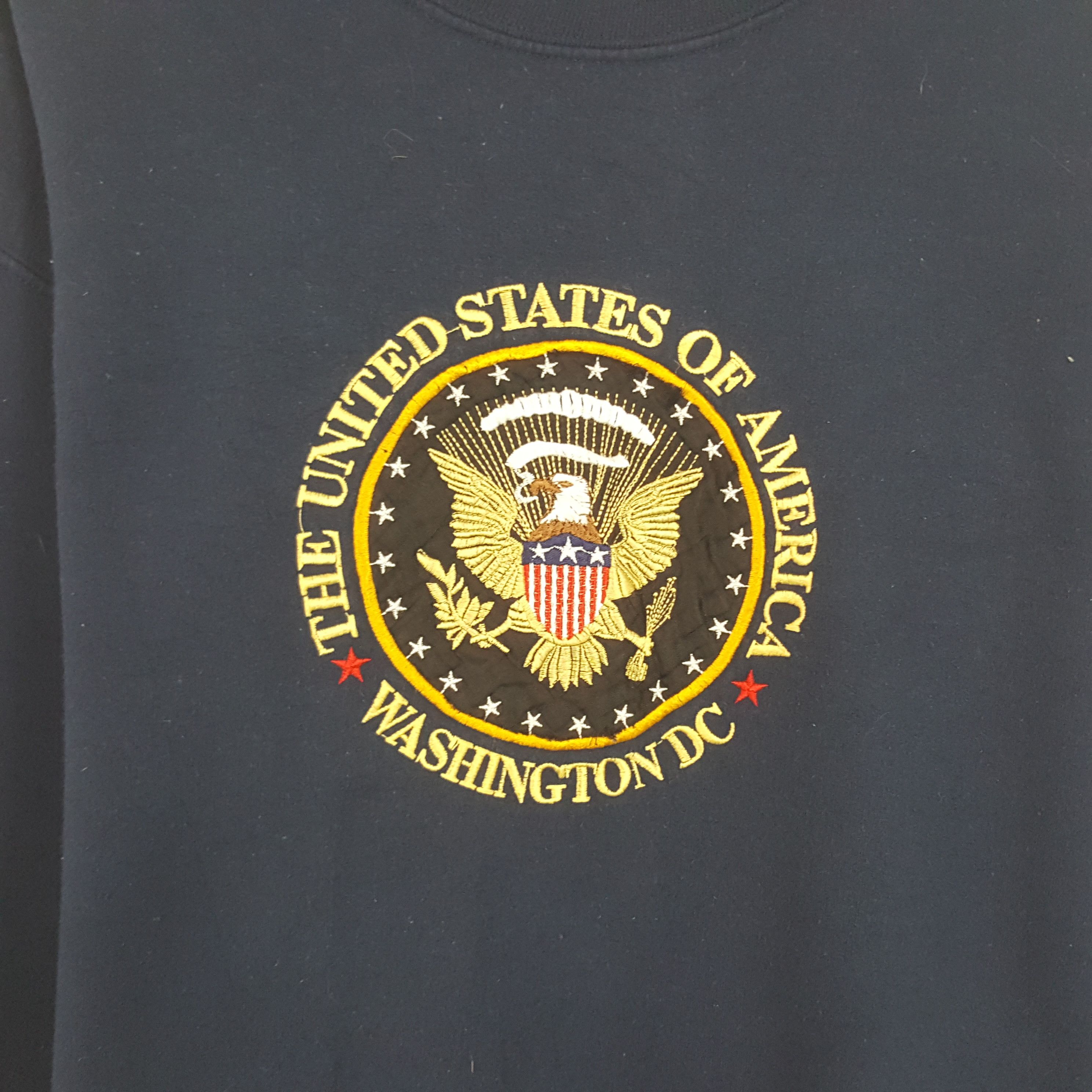 Vintage Vintage The United State Of America Sweatshirt Size US L / EU 52-54 / 3 - 2 Thumbnail
