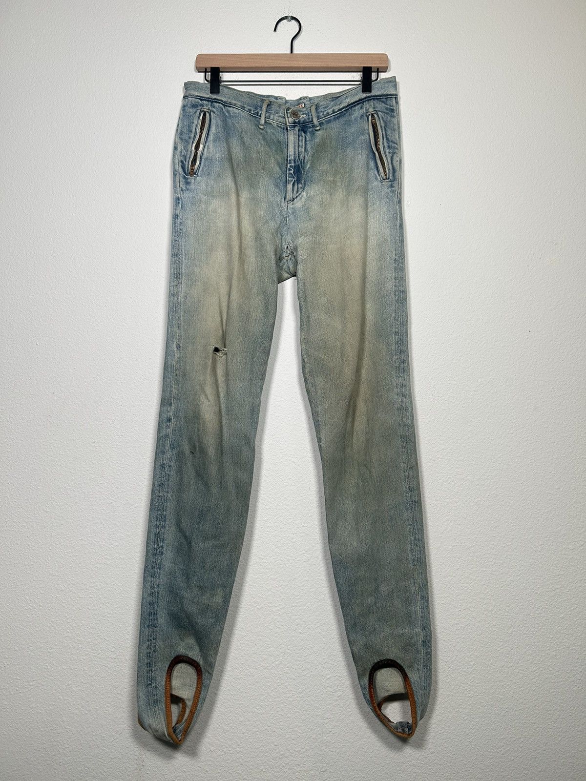 Stirrup Acid Wash Distressed Jeans