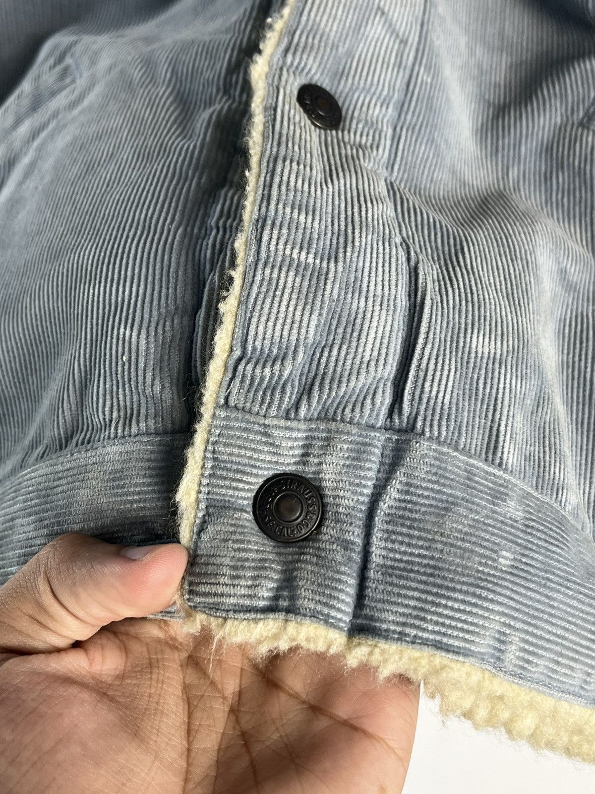 If Six Was Nine × Levi's Levi's Fur Corduroy Jacket Size US L / EU 52-54 / 3 - 9 Thumbnail