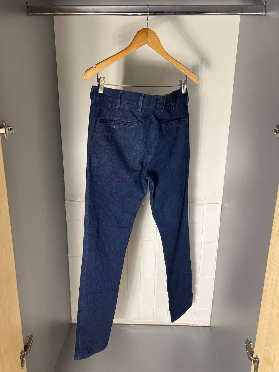 Prada VINTAGE PRADA DENIM SKINNY JEANS ITALIAN DESIGNER CASUAL Size US 32 / EU 48 - 14 Thumbnail