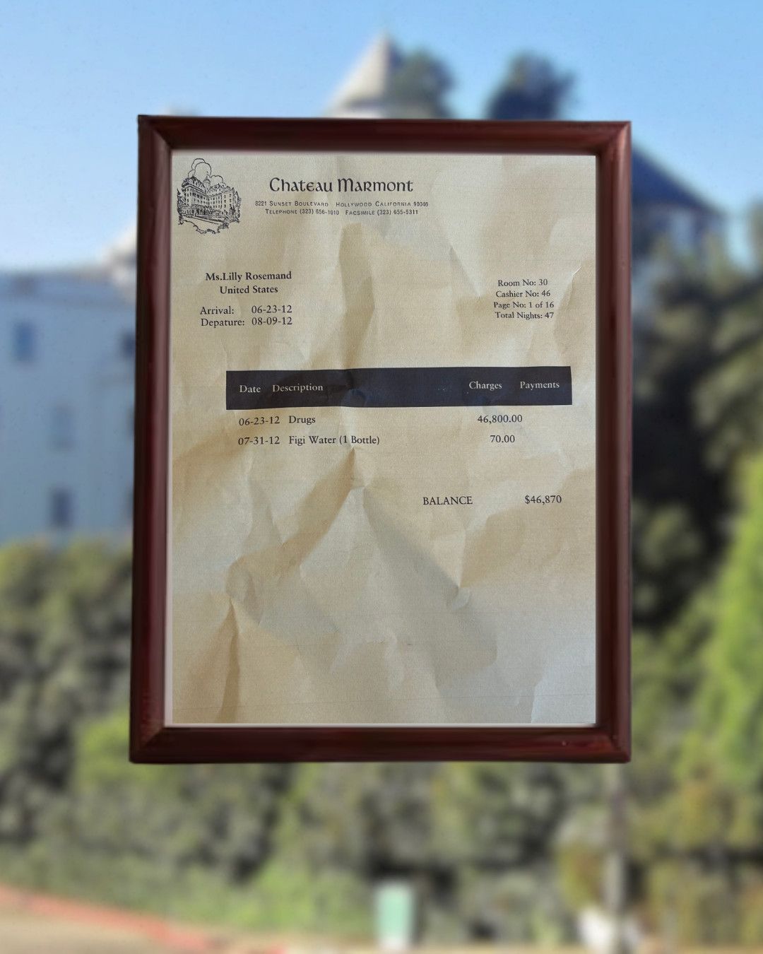 Other 47 Nights at Chateau Marmont Size ONE SIZE - 1 Thumbnail
