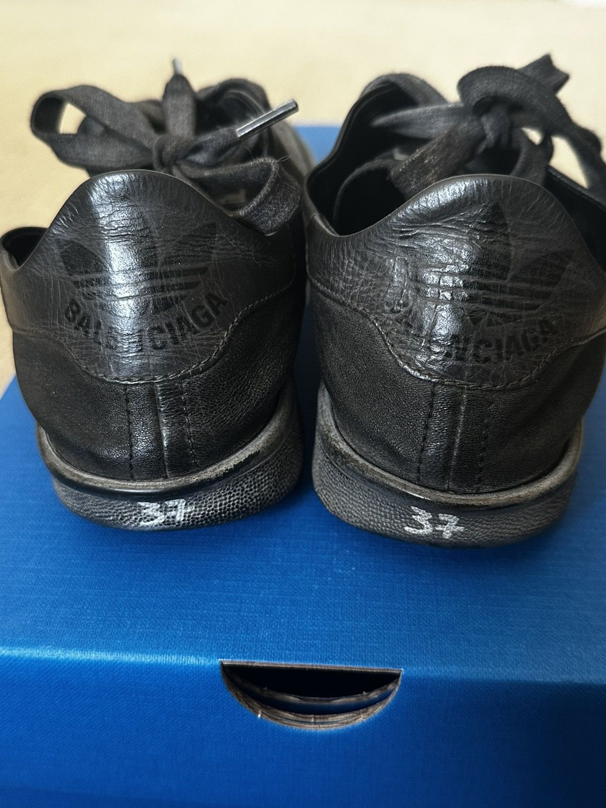 Balenciaga Balenciaga x Adidas Stan Smiths Size US 7 / IT 37 - 5 Thumbnail