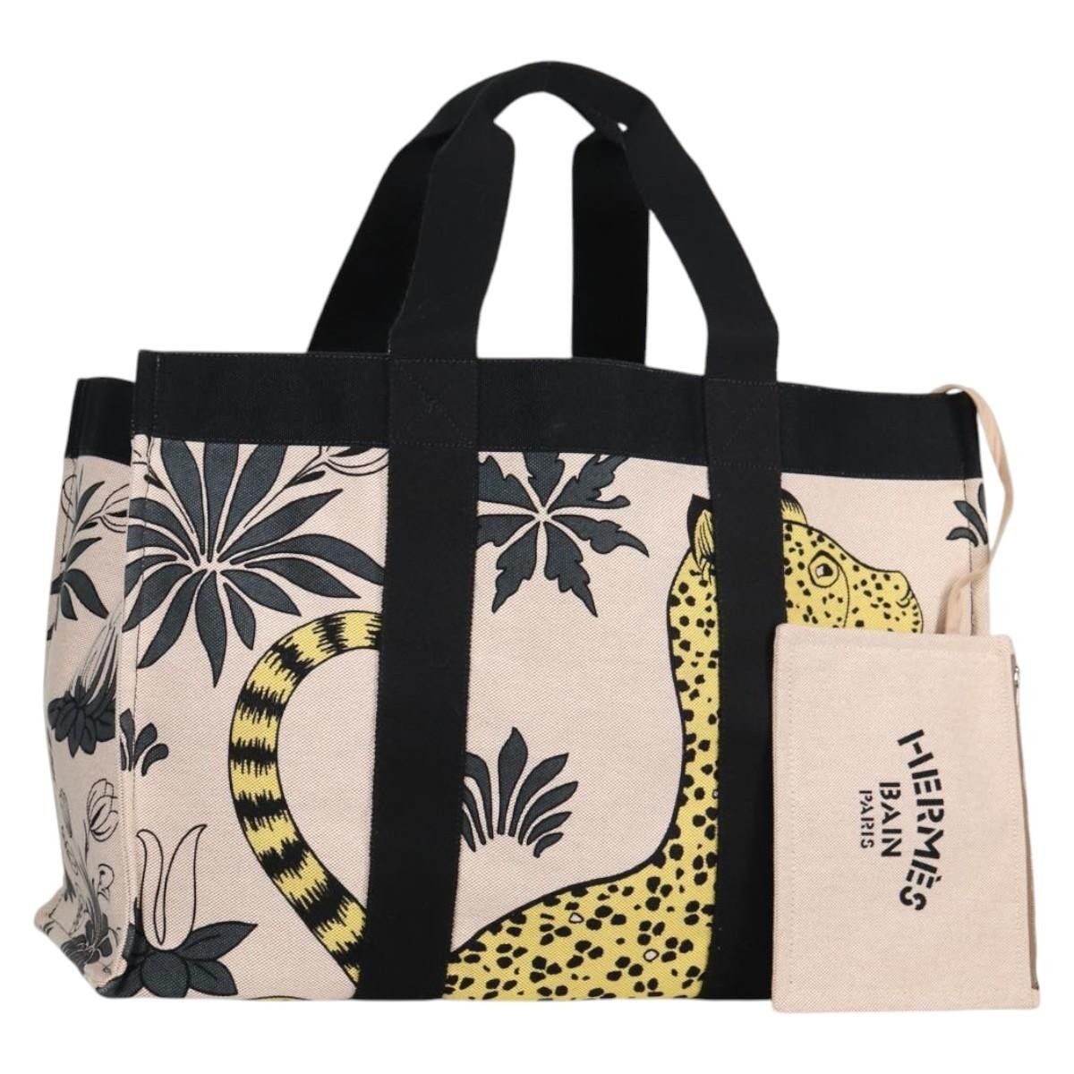 Hermes Hermes Animal Pattern Cabasado Plage Boston Bag Size ONE SIZE - 1 Thumbnail