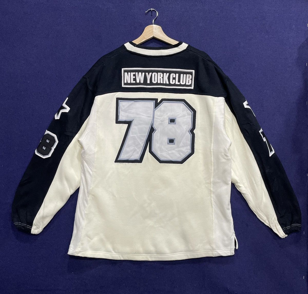 Vintage Vintage New York Club 78 Big Logo And Back Hit Logo Size US L / EU 52-54 / 3 - 7 Thumbnail