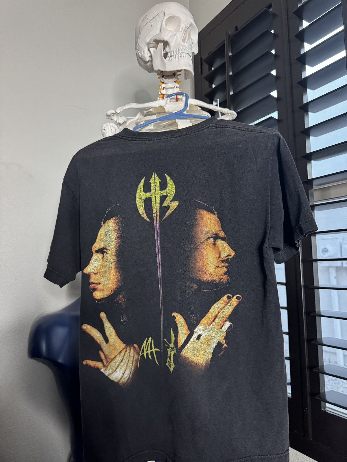 WWE Vintage 2000's Hardy Boyz T Shirt medium WWE Wrestling Rare Size US M / EU 48-50 / 2 - 4 Thumbnail
