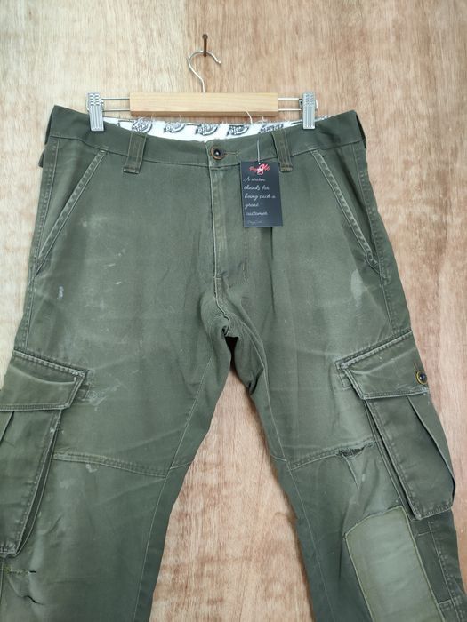 Dickies dickies patch distressed multipocket cargo pants #46-091DLL Size US 32 / EU 48 - 8 Thumbnail