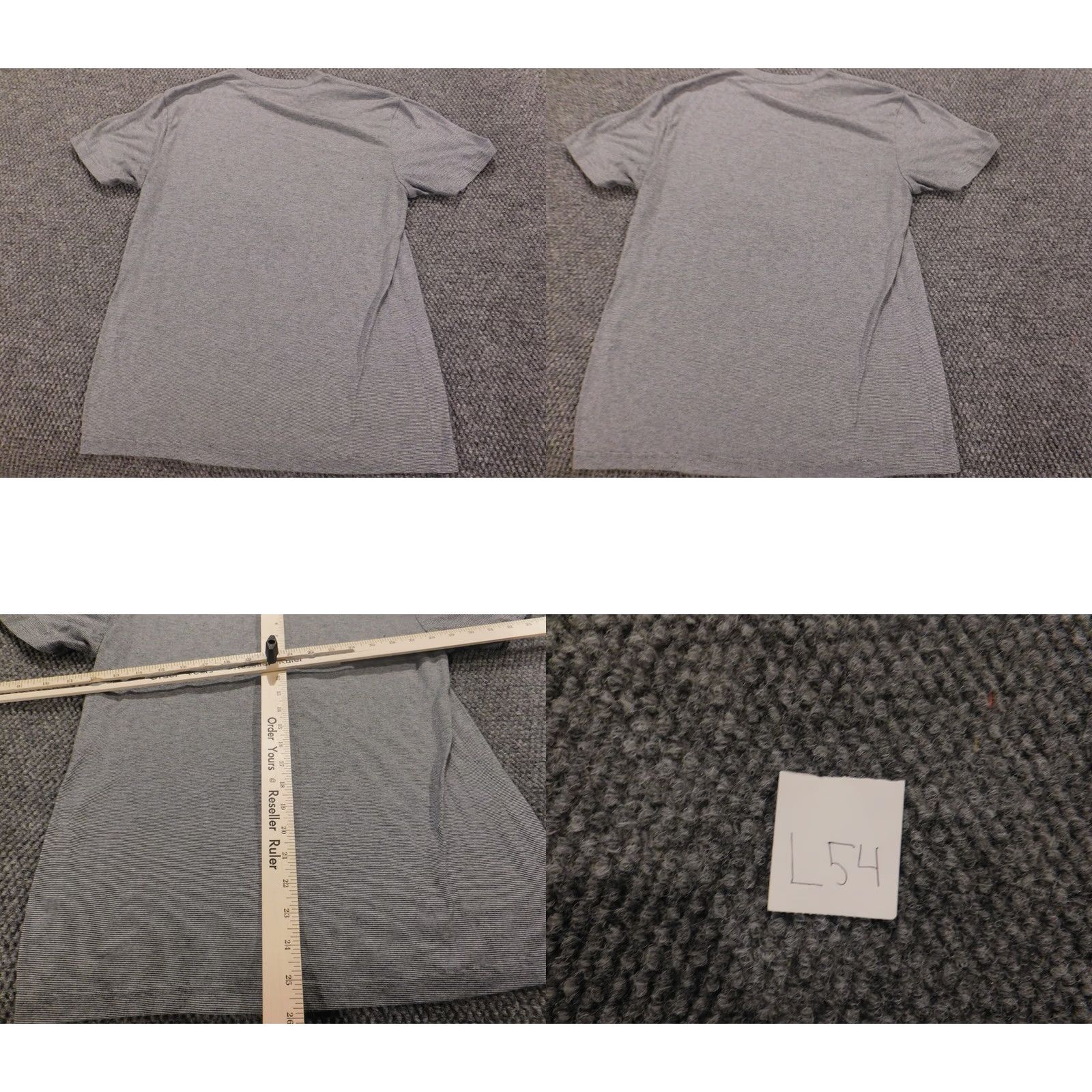 Vintage Coca-Cola Shirt Men Small Gray Striped Logo Crew Neck Short Sleeve T-Shirt Knit Cotton Polyester Logo Vintage No Size US S / EU 44-46 / 1 - 8 Thumbnail