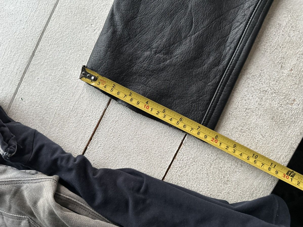 Leather IXS 🚨Vintage leather pants motorcycles BROWN LUXURY Y2K Size US 26 / EU 42 - 20 Thumbnail