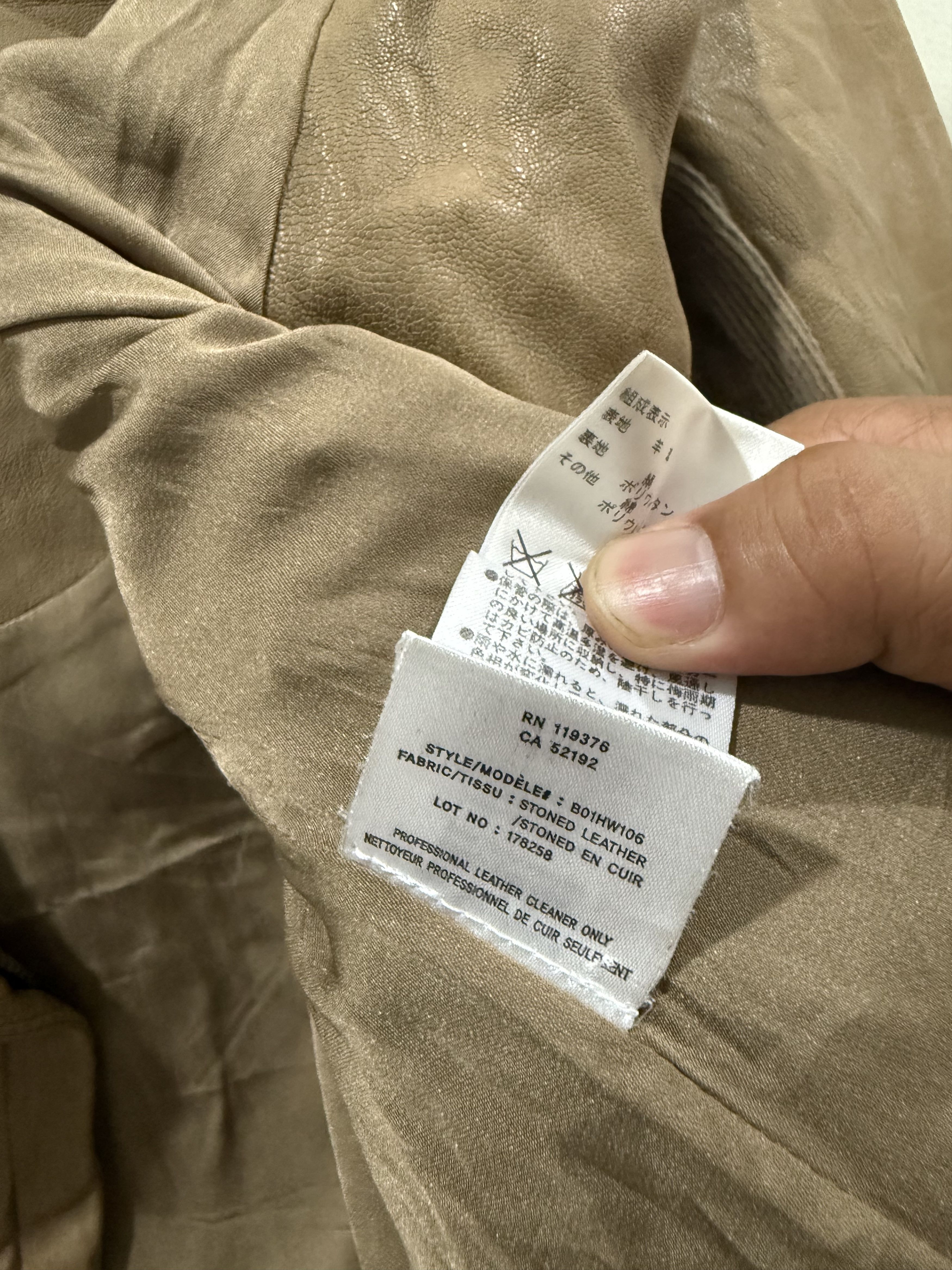 Helmut Lang Helmut Lang Leather Jacket Size XS / US 0-2 / IT 36-38 - 19 Thumbnail