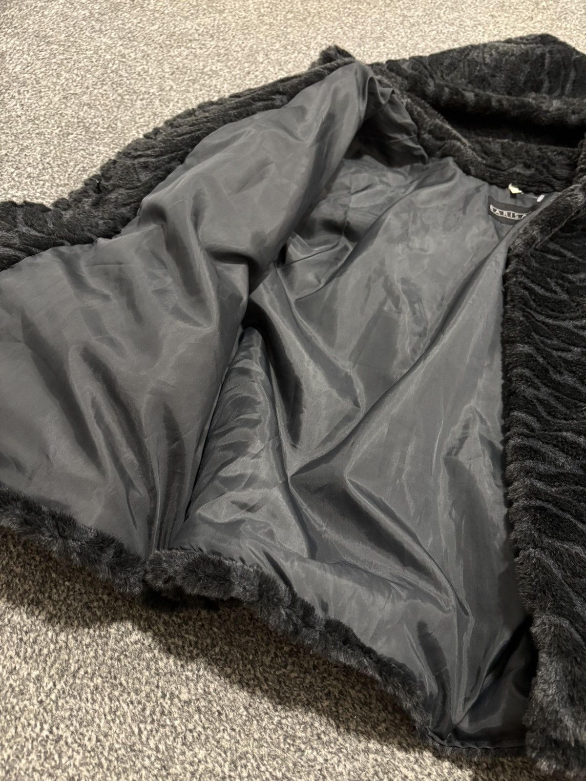 Designer × Vintage Retro Fur Patterned Big Hood Jacket Size US L / EU 52-54 / 3 - 3 Thumbnail