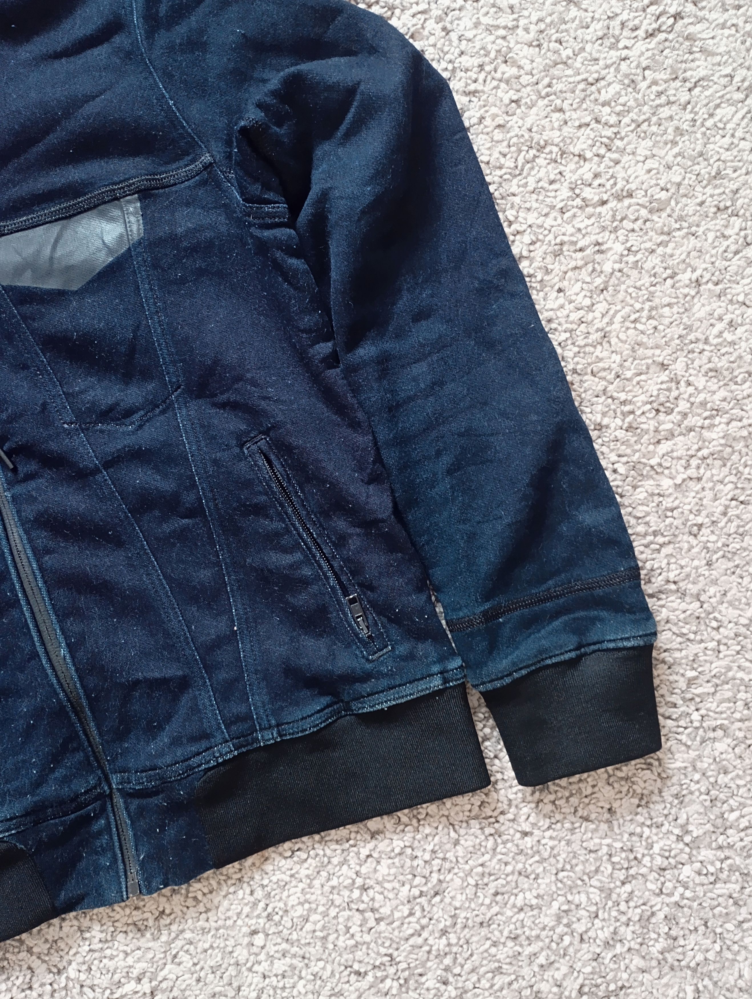 Diesel × Vintage Diesel Industry V Denim + Sweat Pants Light Hooded Jacket Size US M / EU 48-50 / 2 - 11 Thumbnail