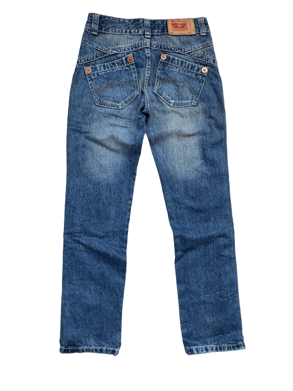 If Six Was Nine × Japanese Brand Full Zipper Japanese Bai Yu Jeans Size 28" / US 6 / IT 42 - 2 Thumbnail