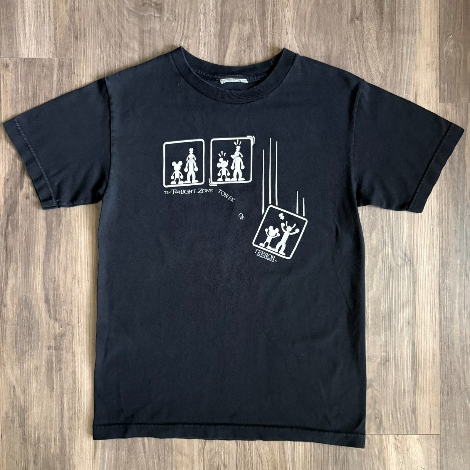 Disney × Vintage Vintage Disney The Twilight Zone Tower of Terror T-Shirt Size US S / EU 44-46 / 1 - 1 Thumbnail
