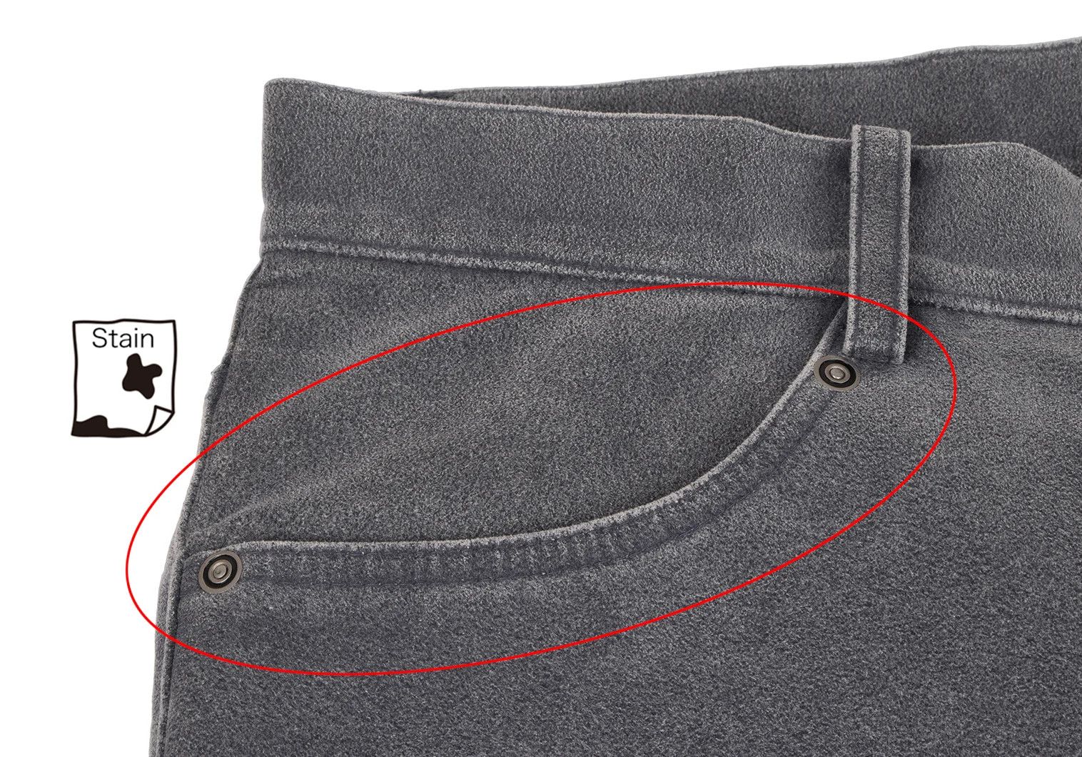 Jean Paul Gaultier Synthetic Suede Pants in Gray Size 52 Size US 36 / EU 52 - 3 Thumbnail