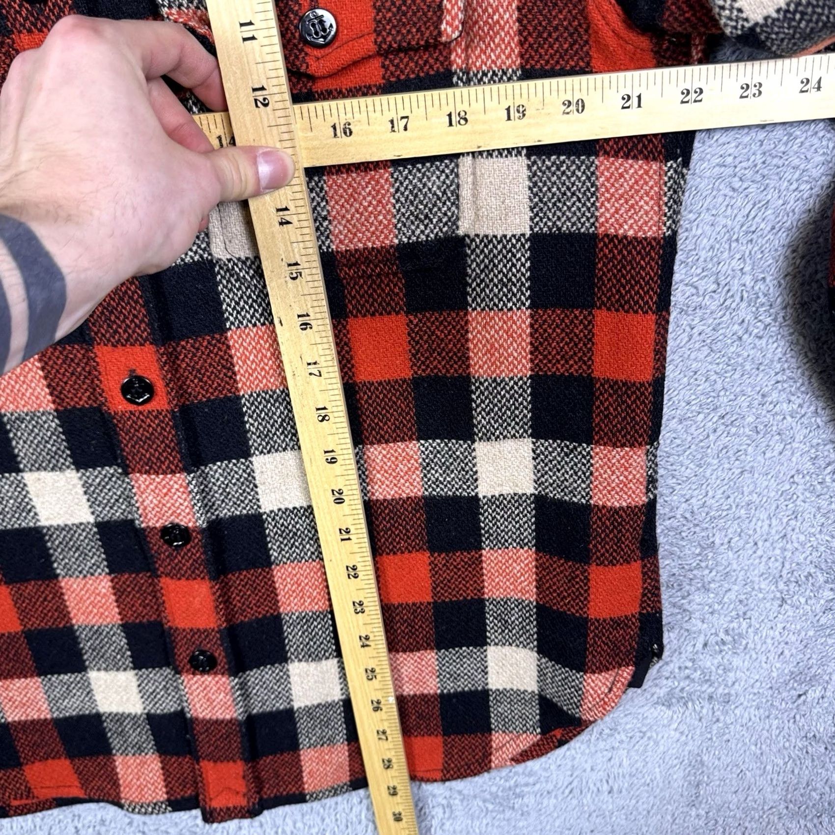 J.Crew J.Crew Wool Plaid Jacket Mens M E3429 Wallace Barnes Size US M / EU 48-50 / 2 - 7 Thumbnail