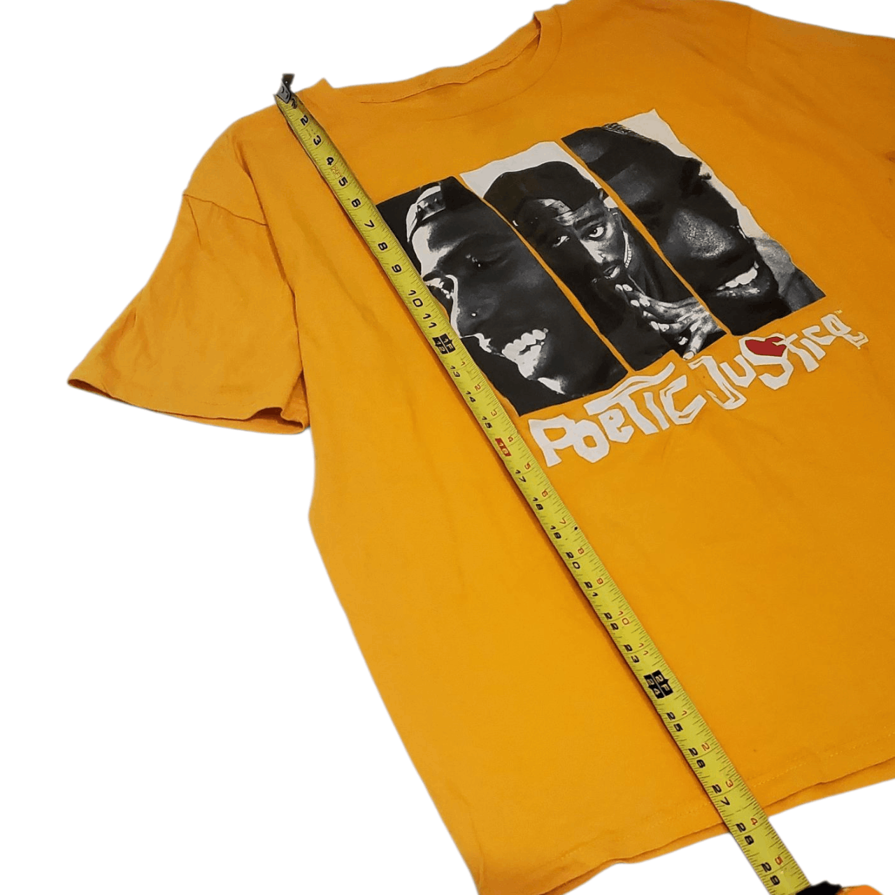 Vintage Poetic Justice Tupac Photo Longsleeve T-Shirt Size US XL / EU 56 / 4 - 5 Thumbnail
