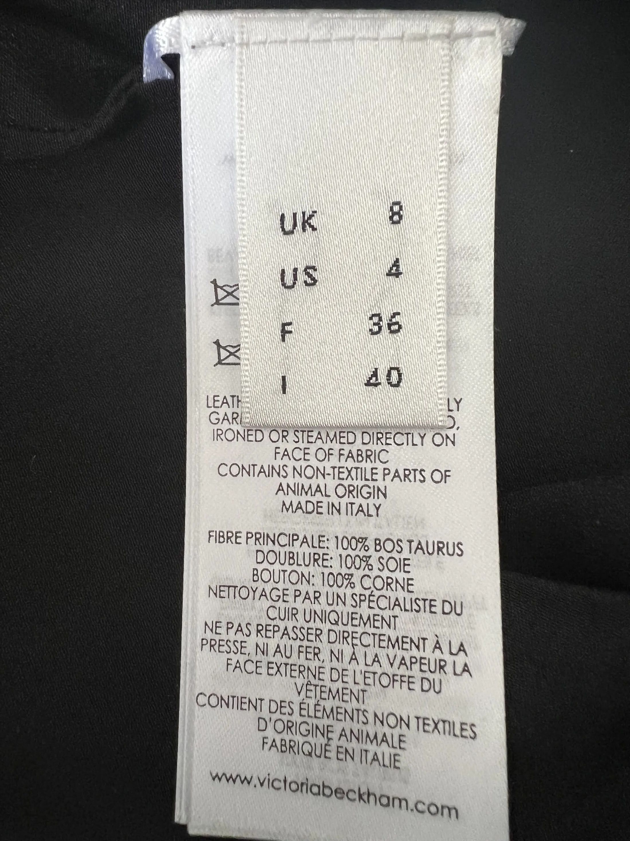 Victoria Beckham Great Fit leather pants Size 27" / US 4 / IT 40 - 11 Thumbnail