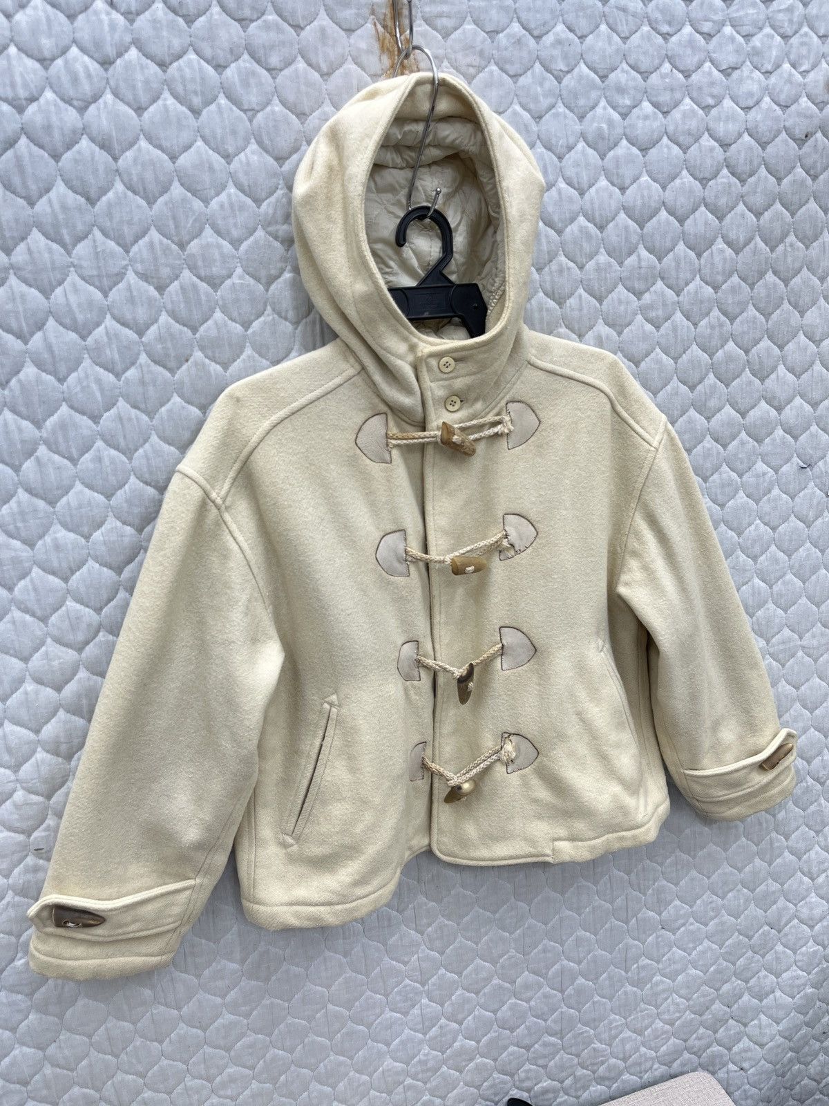 Issey Miyake 🔥🔥🔥ARCHIVE VTG ISSEY MIYAKE HOODIE DUFFLE CROP JACKET Size M / US 6-8 / IT 42-44 - 5 Thumbnail