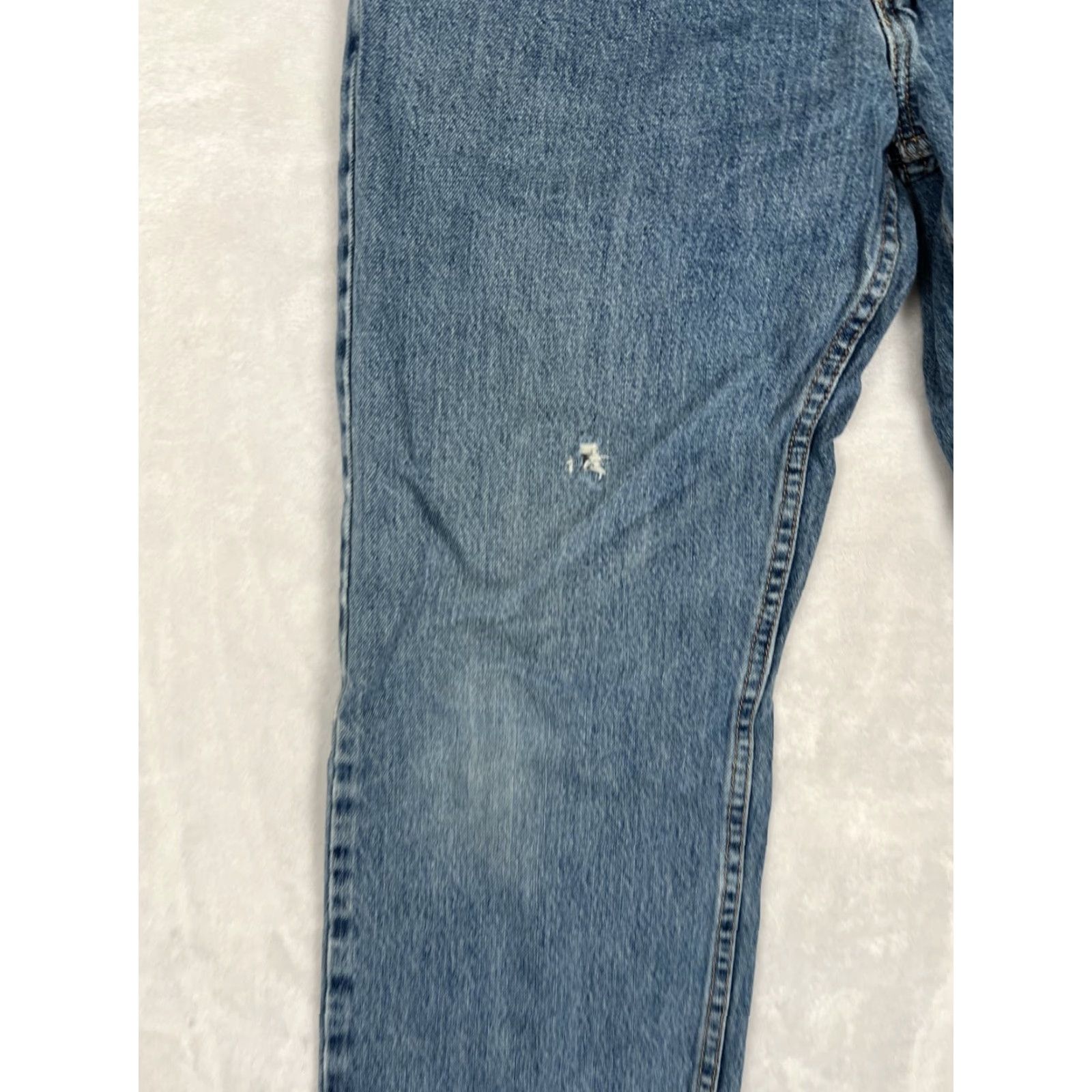 Lee VINTAGE Lee Jeans 30x32 Straight Leg 5-Pocket Denim Mens Brown Medium Wash 90s USA Lee Classic Fit Regular Slim? Size US 30 / EU 46 - 2 Thumbnail
