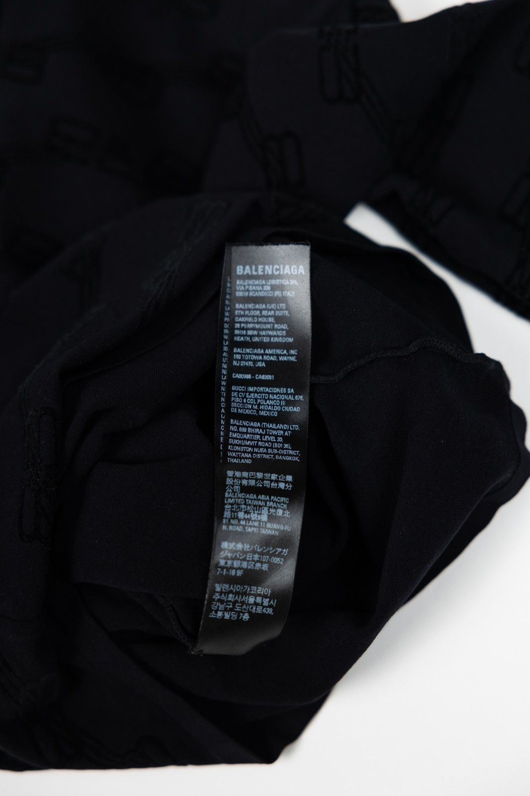 Balenciaga Balenciaga BB Monogram Elastic Long Sleeve Top Size S / US 4 / IT 40 - 8 Thumbnail