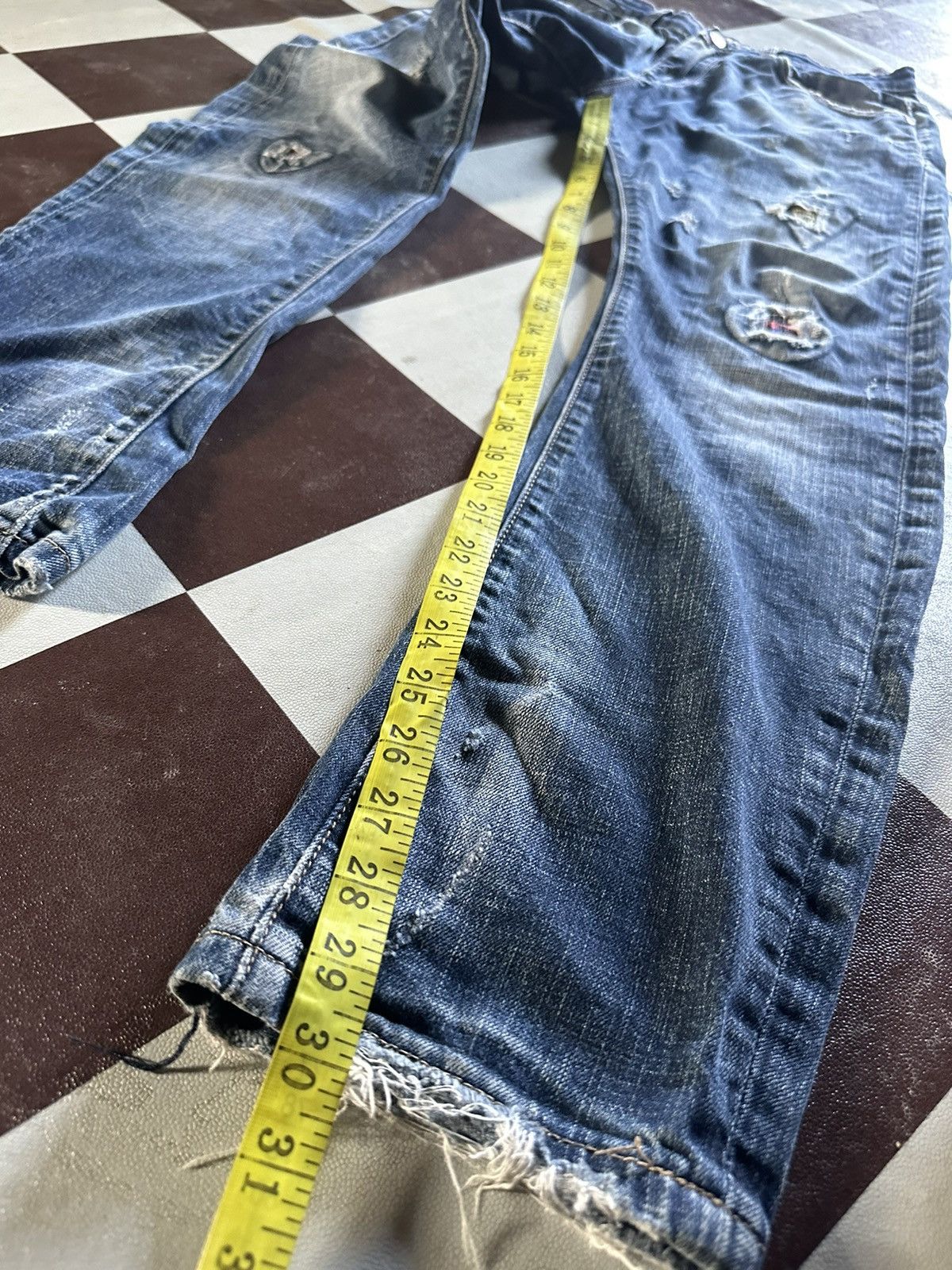 Japanese Brand Dong li niu denim jeans Size US 30 / EU 46 - 10 Thumbnail