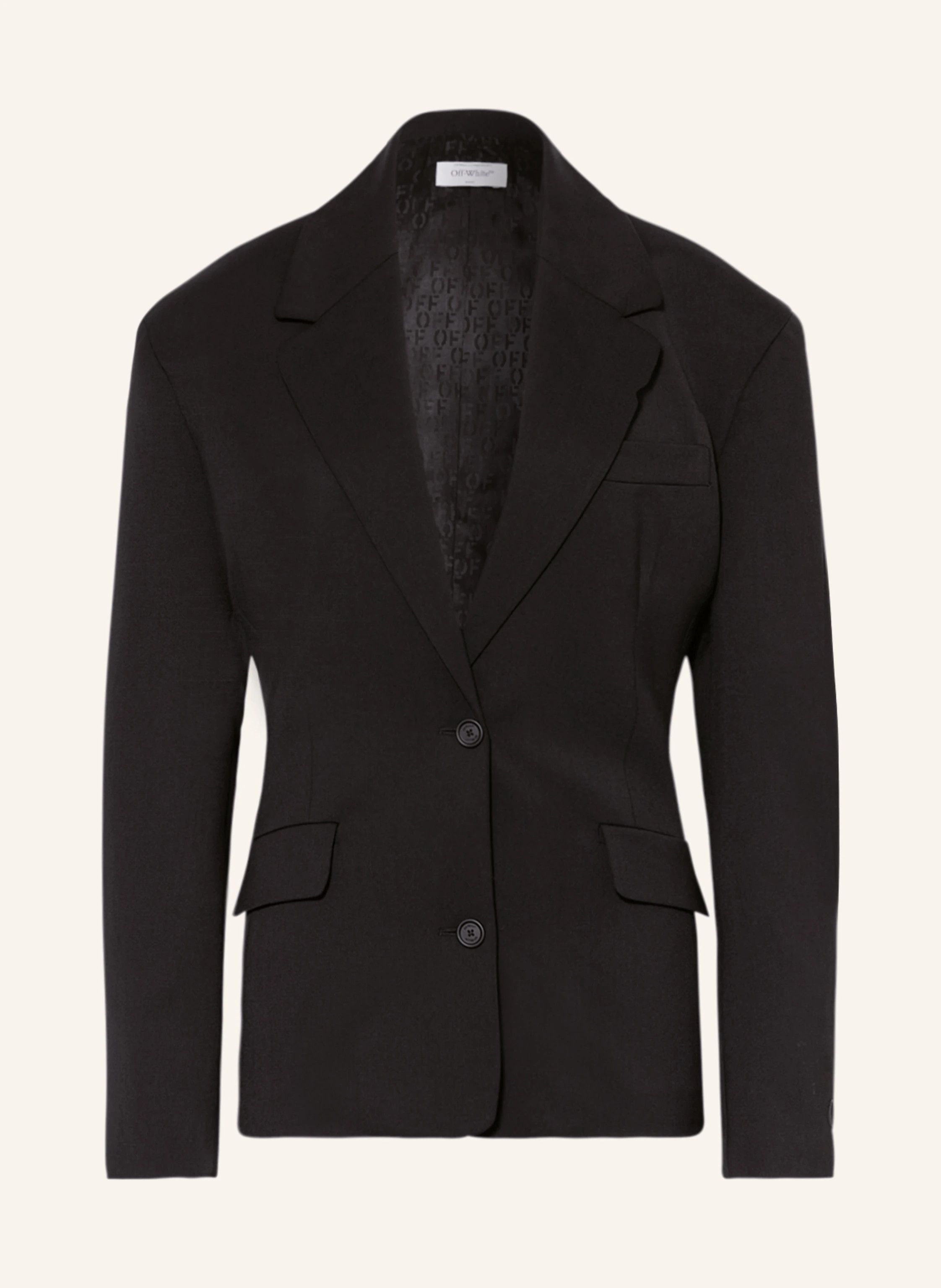 Off-White o1y1125 Blazer in Black Size M / US 6-8 / IT 42-44 - 1 Thumbnail
