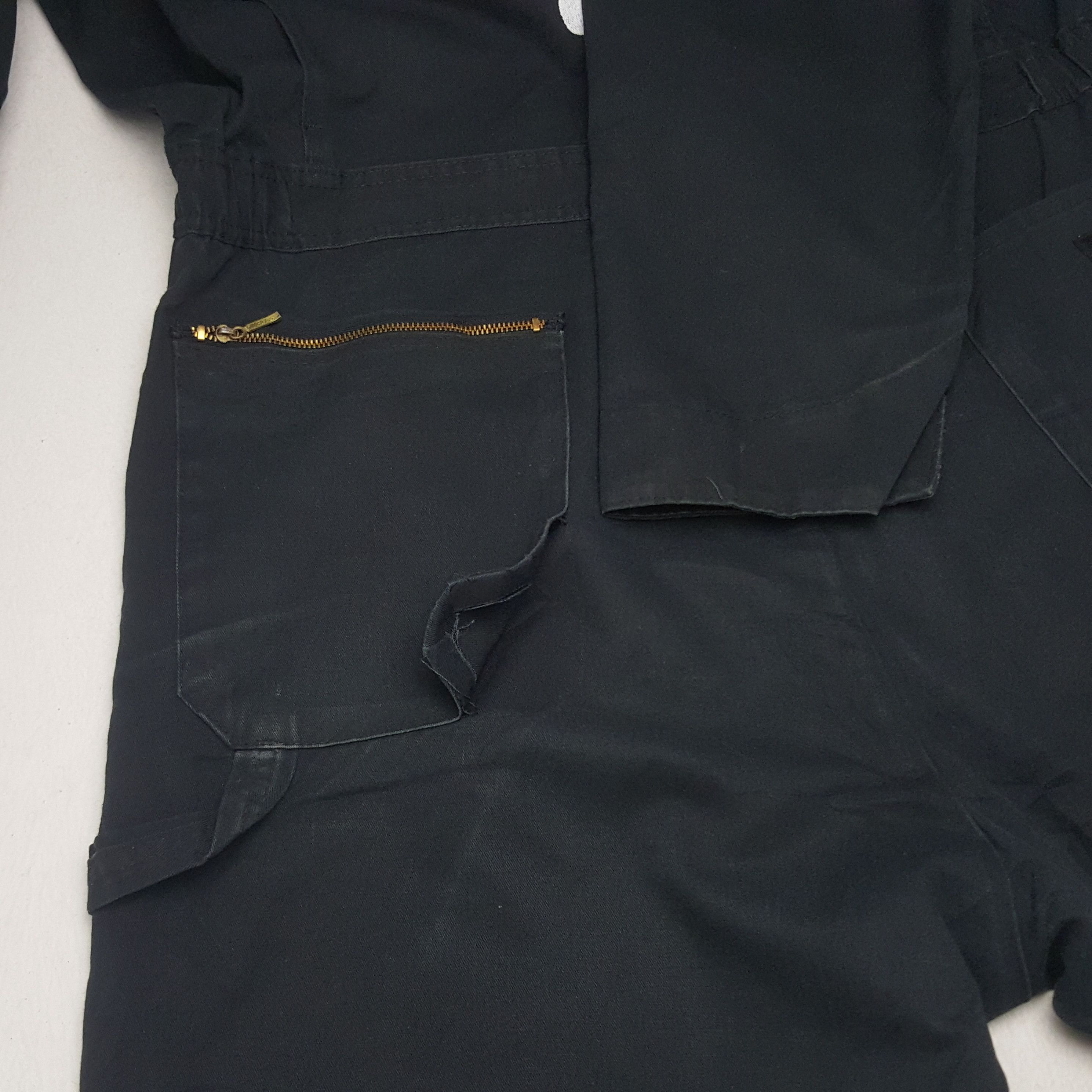 Dickies × Vintage Vintage Dickies x Custom Skull Jumpsuit Coverall Jacket Size US L / EU 52-54 / 3 - 13 Thumbnail