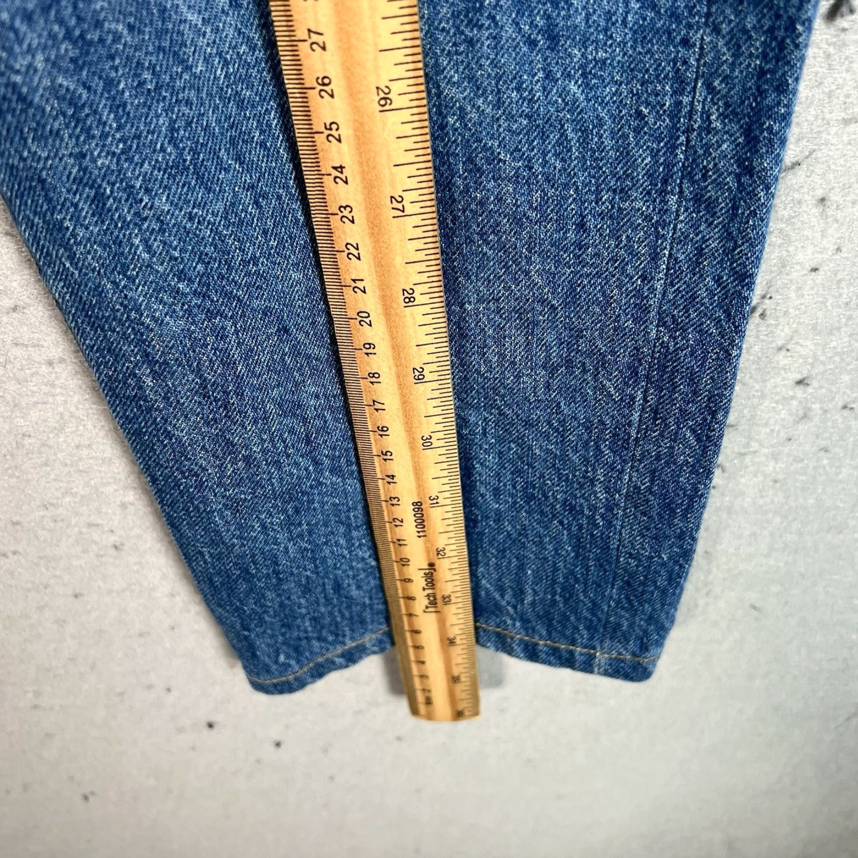 Acne Studios Acne Studios 1996 Dark Blue Trash Jeans Adult Mens 30 x 24 Denim Blue 8/10 Vintage Straight Jeans Size US 30 / EU 46 - 4 Thumbnail