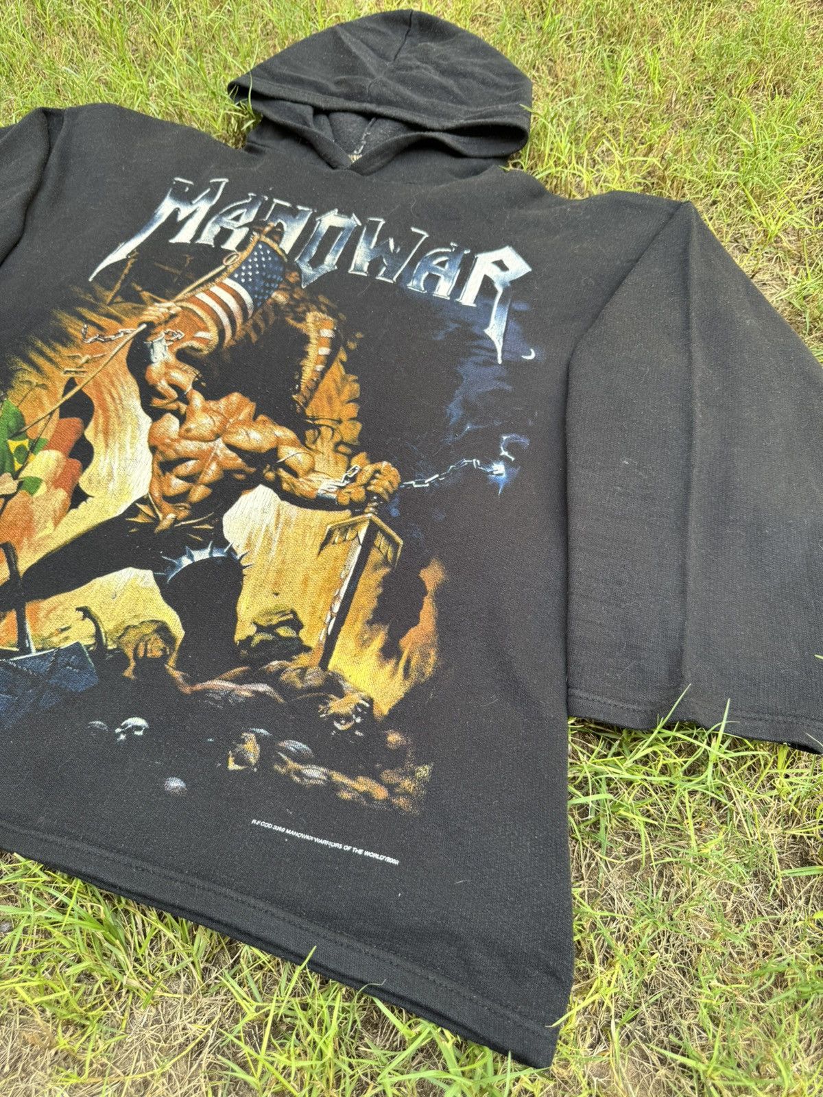 Vintage Vintage manowar warriors of the world 2002 Size US L / EU 52-54 / 3 - 5 Thumbnail