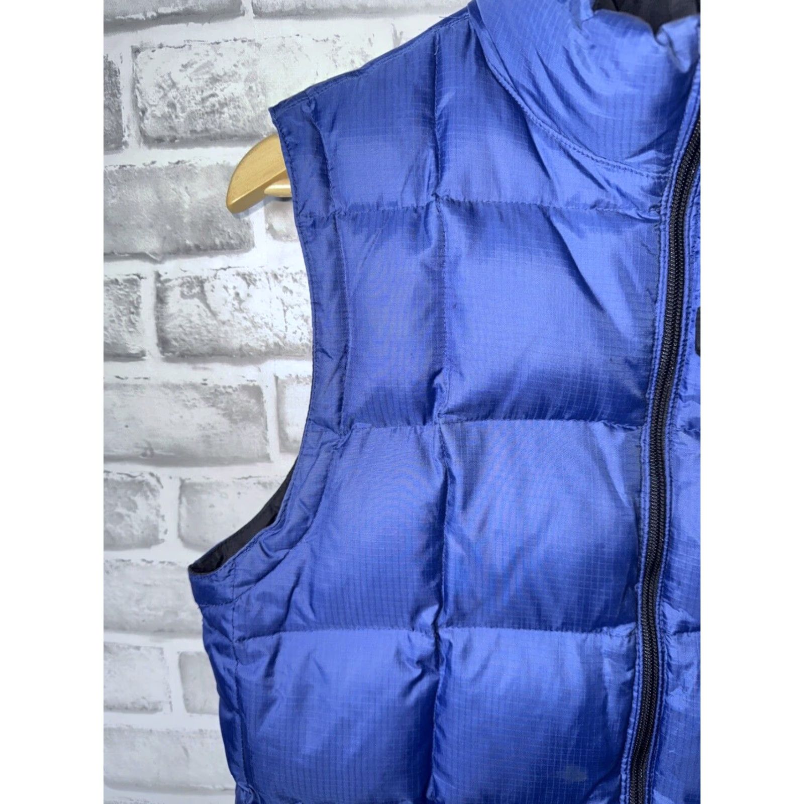 Gap VINTAGE Gap Reversible DOWN PUFFER VEST Navy Blue/Black Unisex S Vest Mens Size US S / EU 44-46 / 1 - 5 Thumbnail