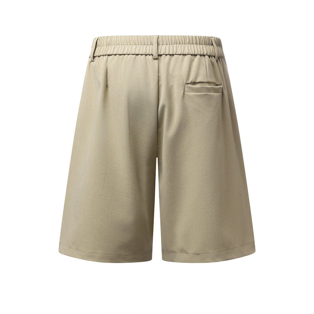 Japanese Brand Men's Vibe-Style Paneled Loose-Fit Casual Shorts Size US 32 / EU 48 - 2 Thumbnail
