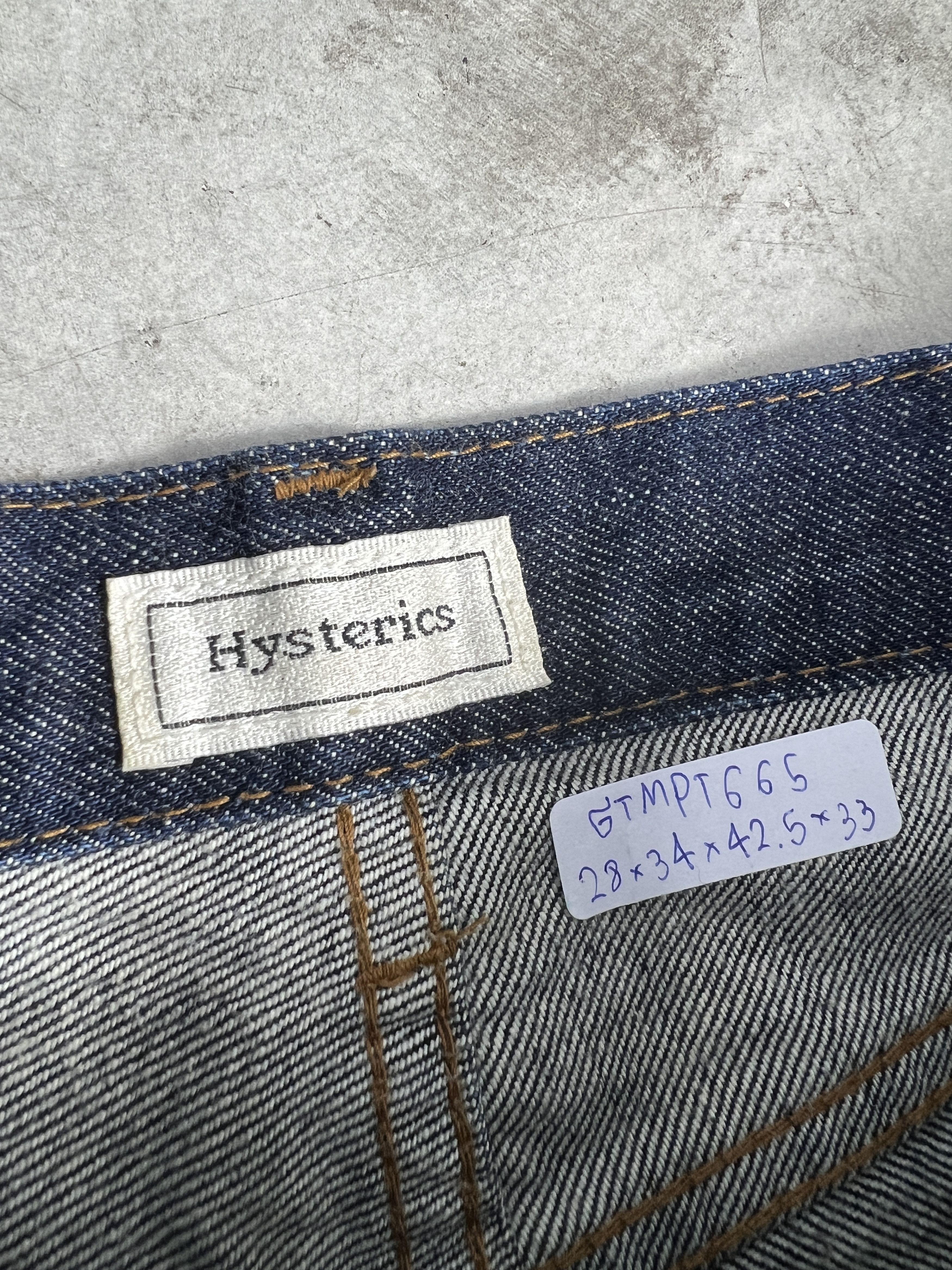 Hysteric Glamour HYSTERIC GLAMOUR Skinny Denim Jean GTMPT665 Size 28" / US 6 / IT 42 - 3 Thumbnail