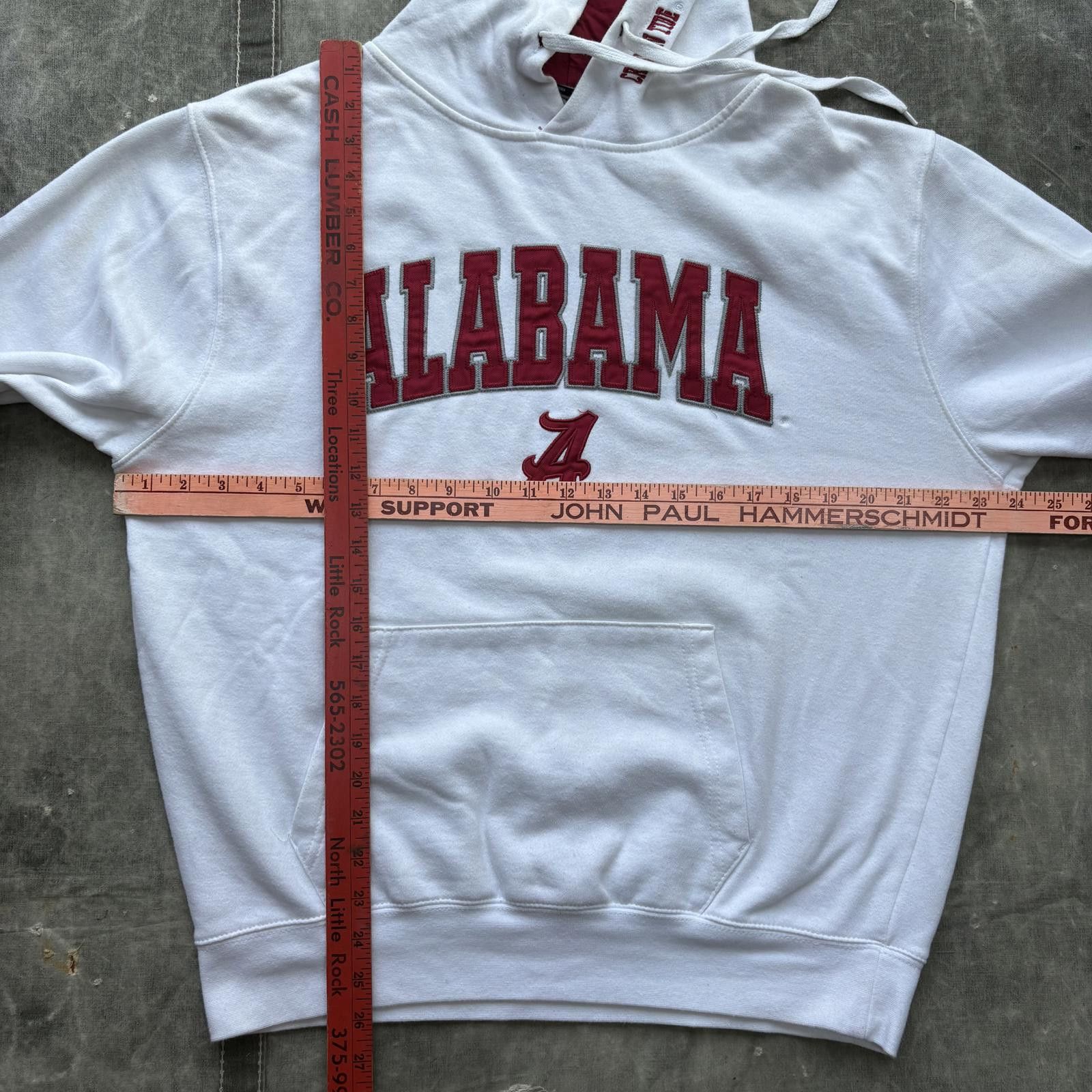 Vintage Vintage Y2K Alabama Crimson Tide Embroidered College Hoodie Size US L / EU 52-54 / 3 - 4 Thumbnail