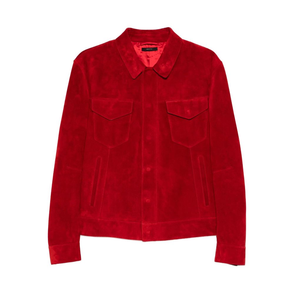 Tom Ford Tom Ford RED Jackets - Leather Jackets Size US L / EU 52-54 / 3 - 1 Thumbnail