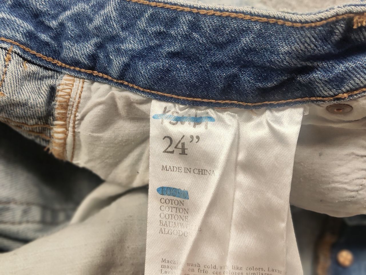 Hysteric Glamour × Ksubi × Vintage Ksubi Japan Design mini moss Distressed Denim Button skirt Size 24" / US 00 / IT 34 - 13 Thumbnail