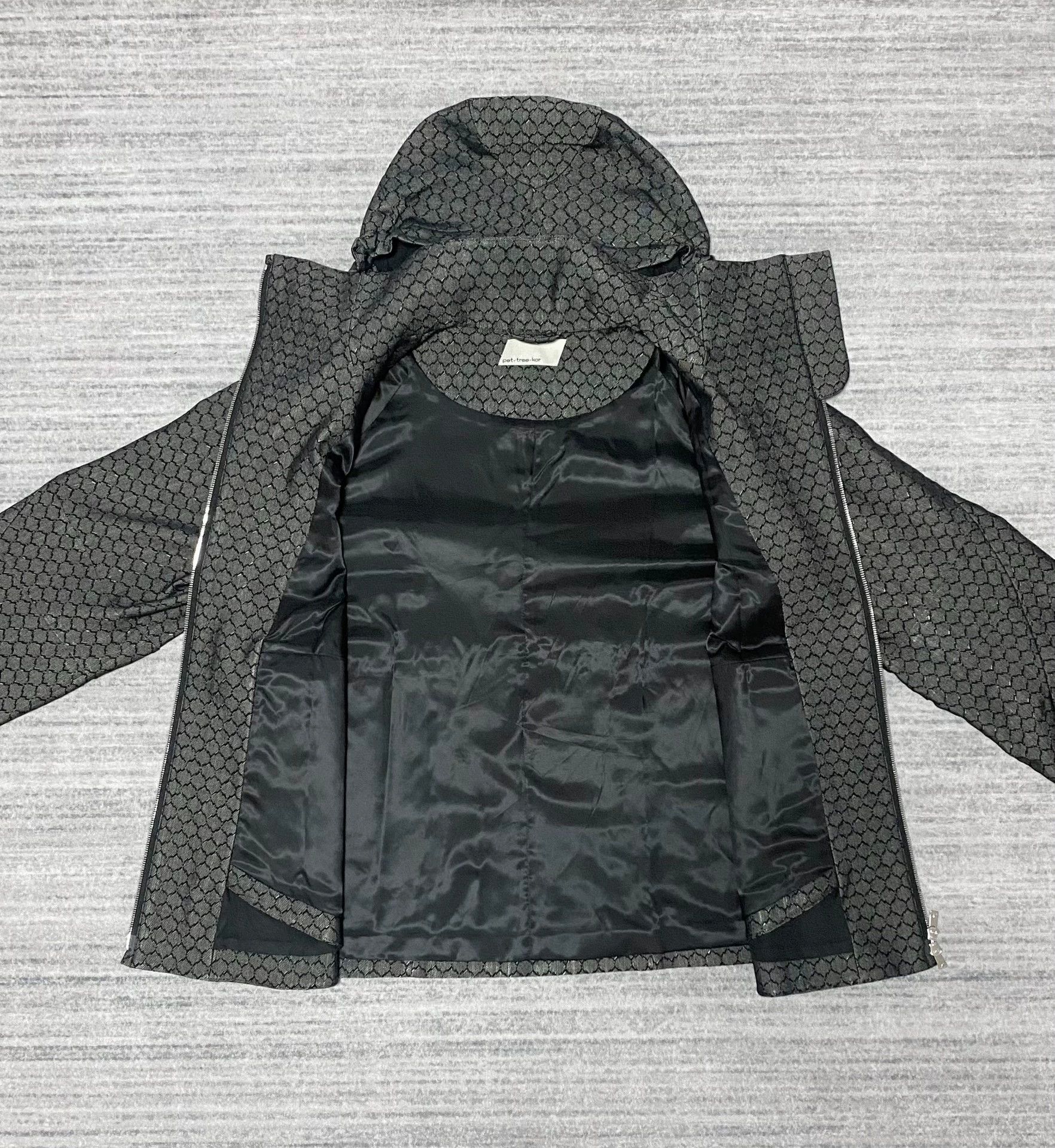 pet-tree-kor PTK Philodendron & Honeycomb Snake Print Jacket 46 Size US S / EU 44-46 / 1 - 3 Thumbnail