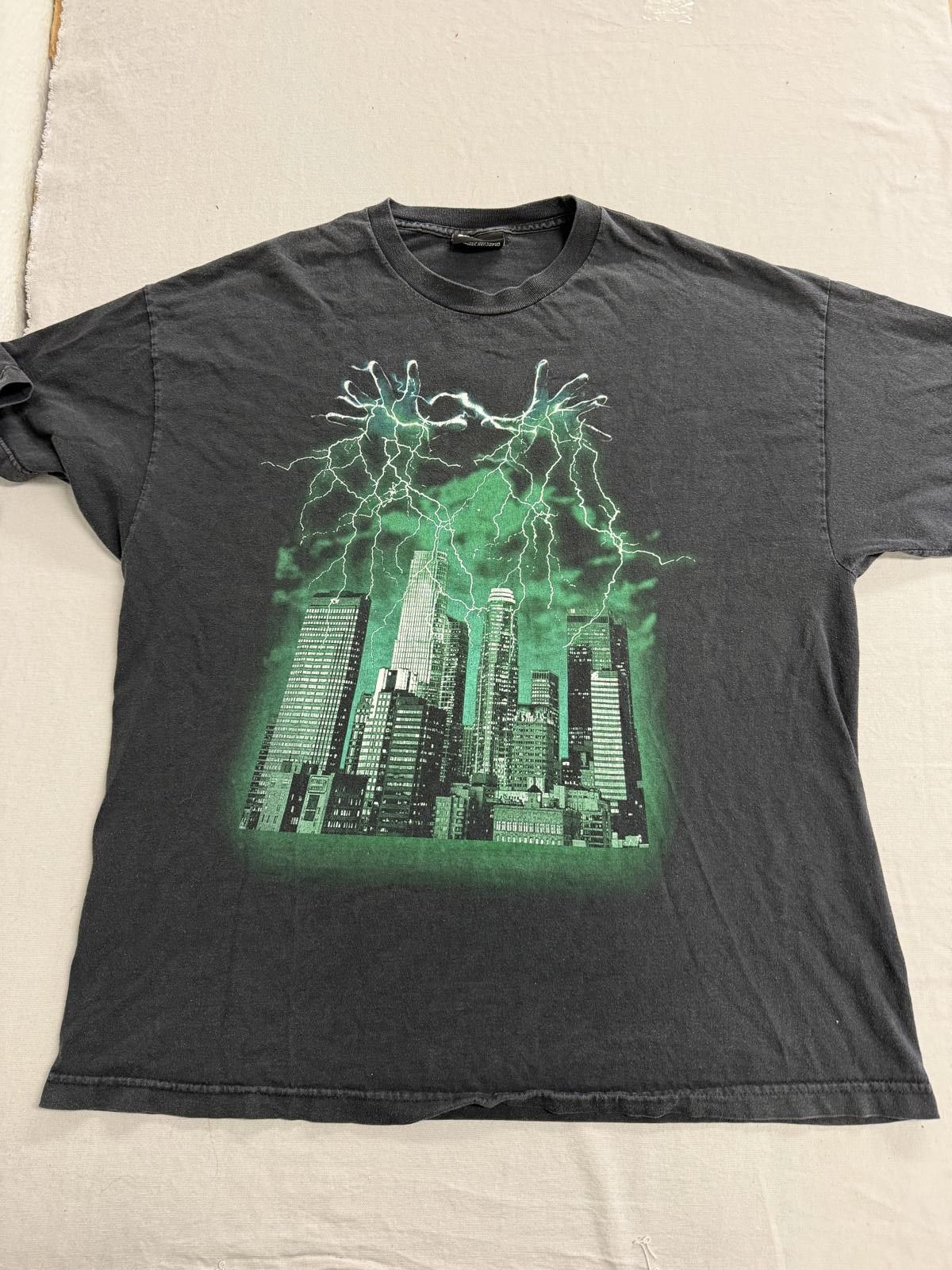 The Hundreds Faded The Hundreds T-shirt Los Angeles City Lightning Bolt Size US XXL / EU 58 / 5 - 1 Thumbnail