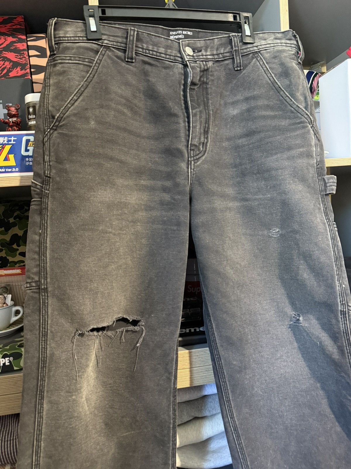 Enfants Riches Deprimes Enfants Deprimes Riches 2023 Faded Carpenter Denim Pants Size US 32 / EU 48 - 2 Thumbnail