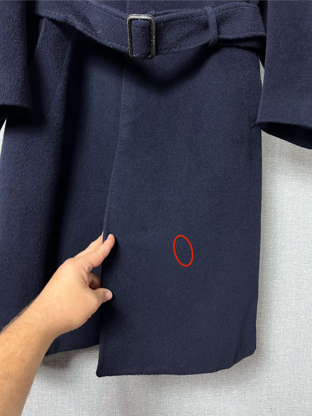 Herno Rare Vintage Cashmere & Wool Herno Heavy Belted Coat Size US M / EU 48-50 / 2 - 6 Thumbnail