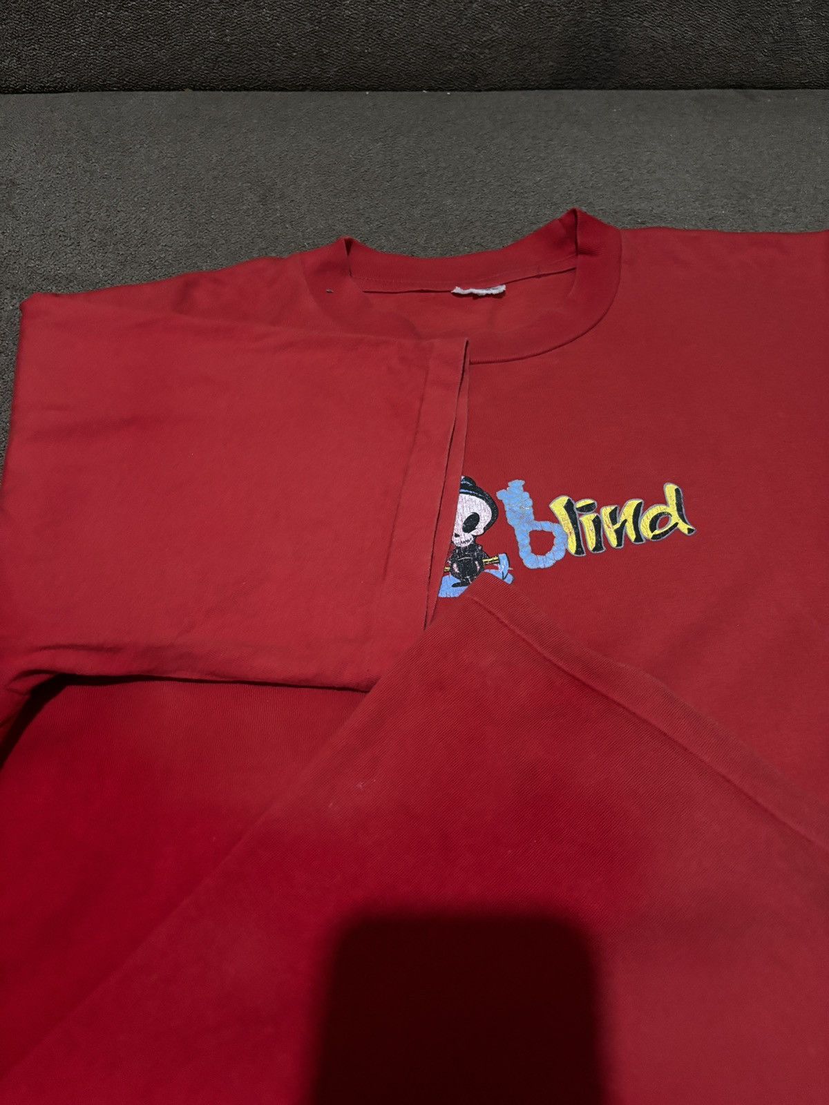 Blind Skateboards Vintage 90s Blind Skateboard Shirt Santa cruz hookups Size US XL / EU 56 / 4 - 8 Thumbnail