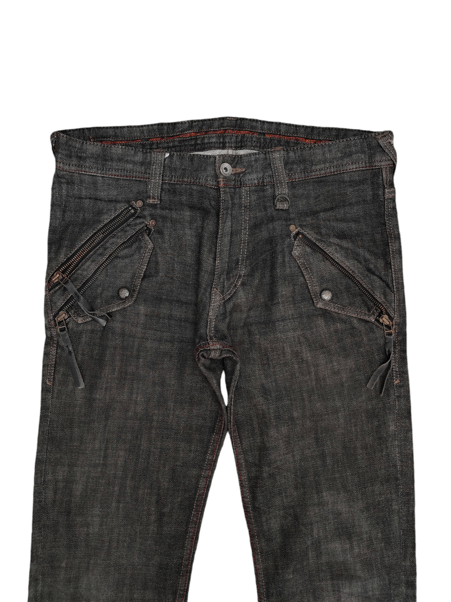 Nicole Club Vintage Y2k Nicole Club Zipper Pocket Denim Jeans Size US 32 / EU 48 - 2 Thumbnail