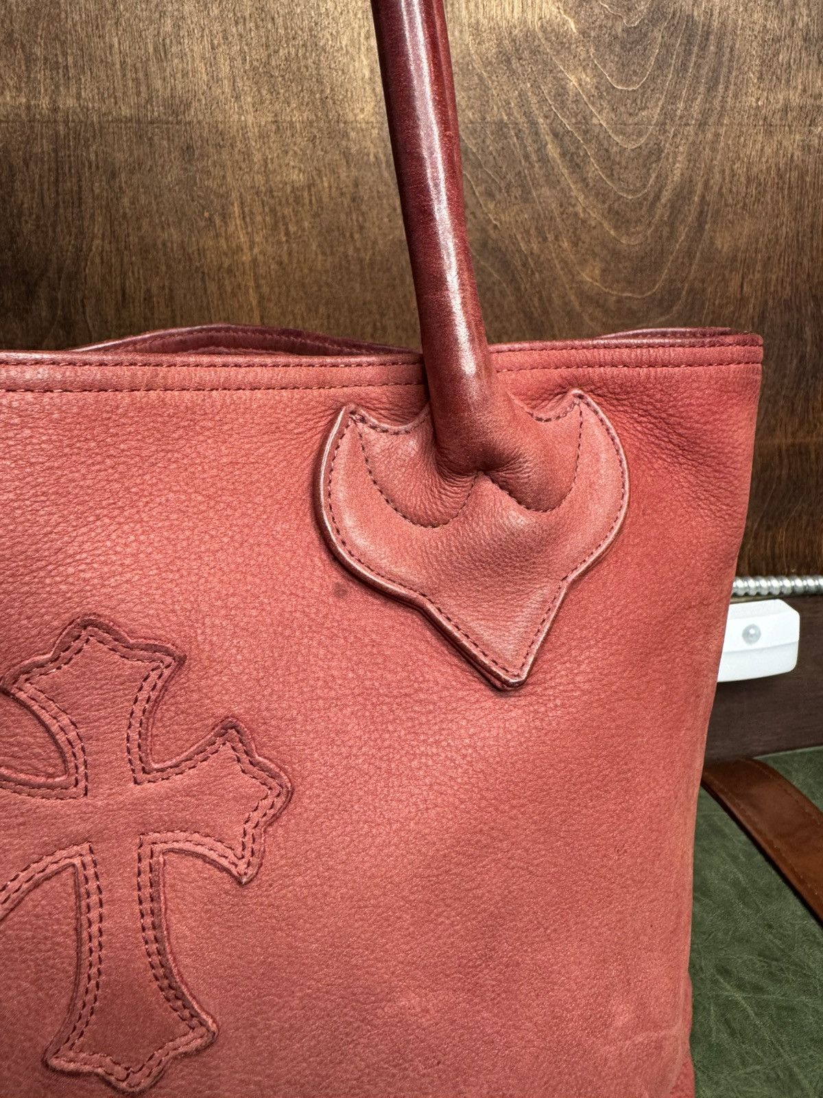 Chrome Hearts Chrome Hearts Cross Leather Tote Bag Size ONE SIZE - 6 Thumbnail