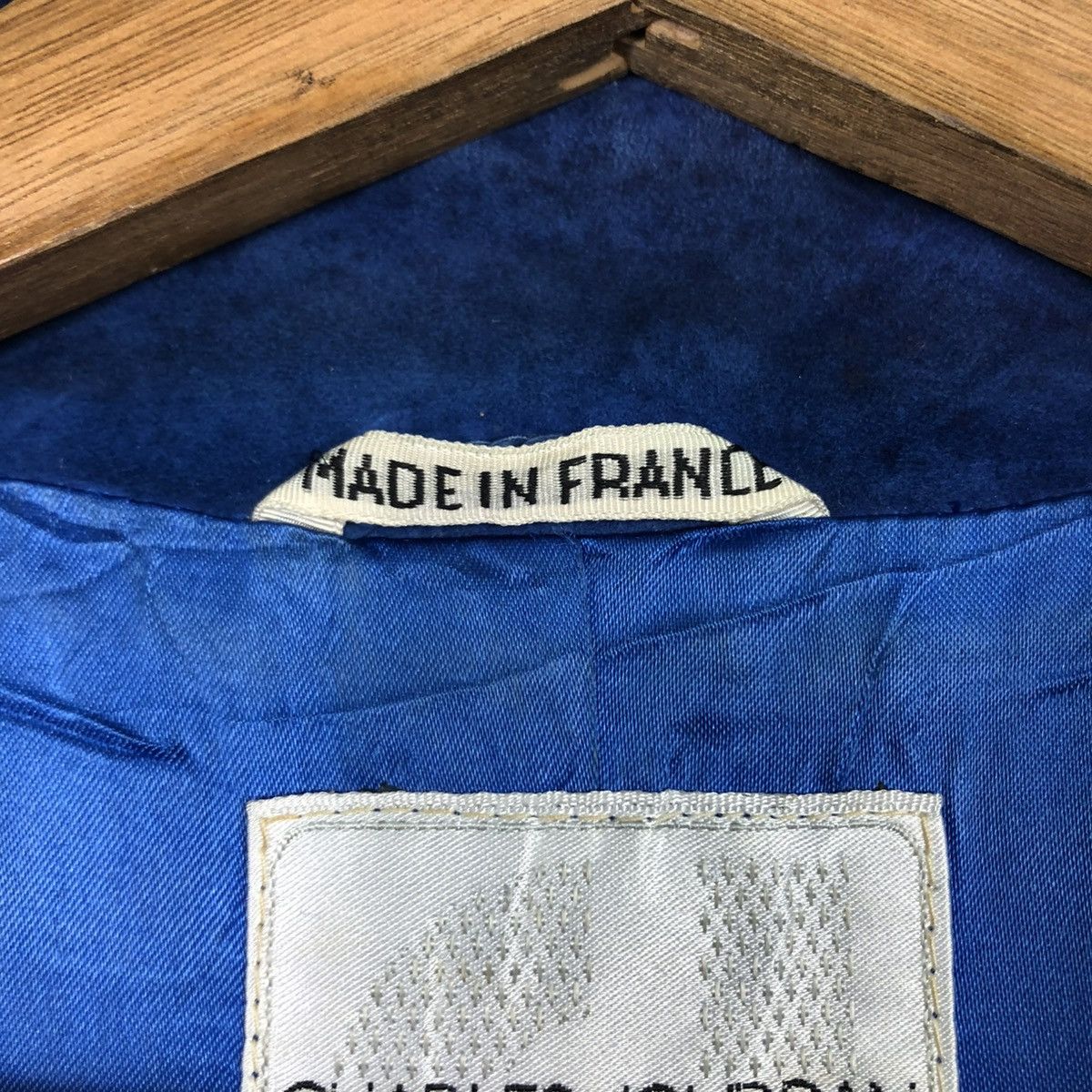Charles Jourdan 🔥VINTAGE CROPPED SUEDE LEATHER JACKET CHARLES JOURDAN PARIS Size M / US 6-8 / IT 42-44 - 18 Thumbnail