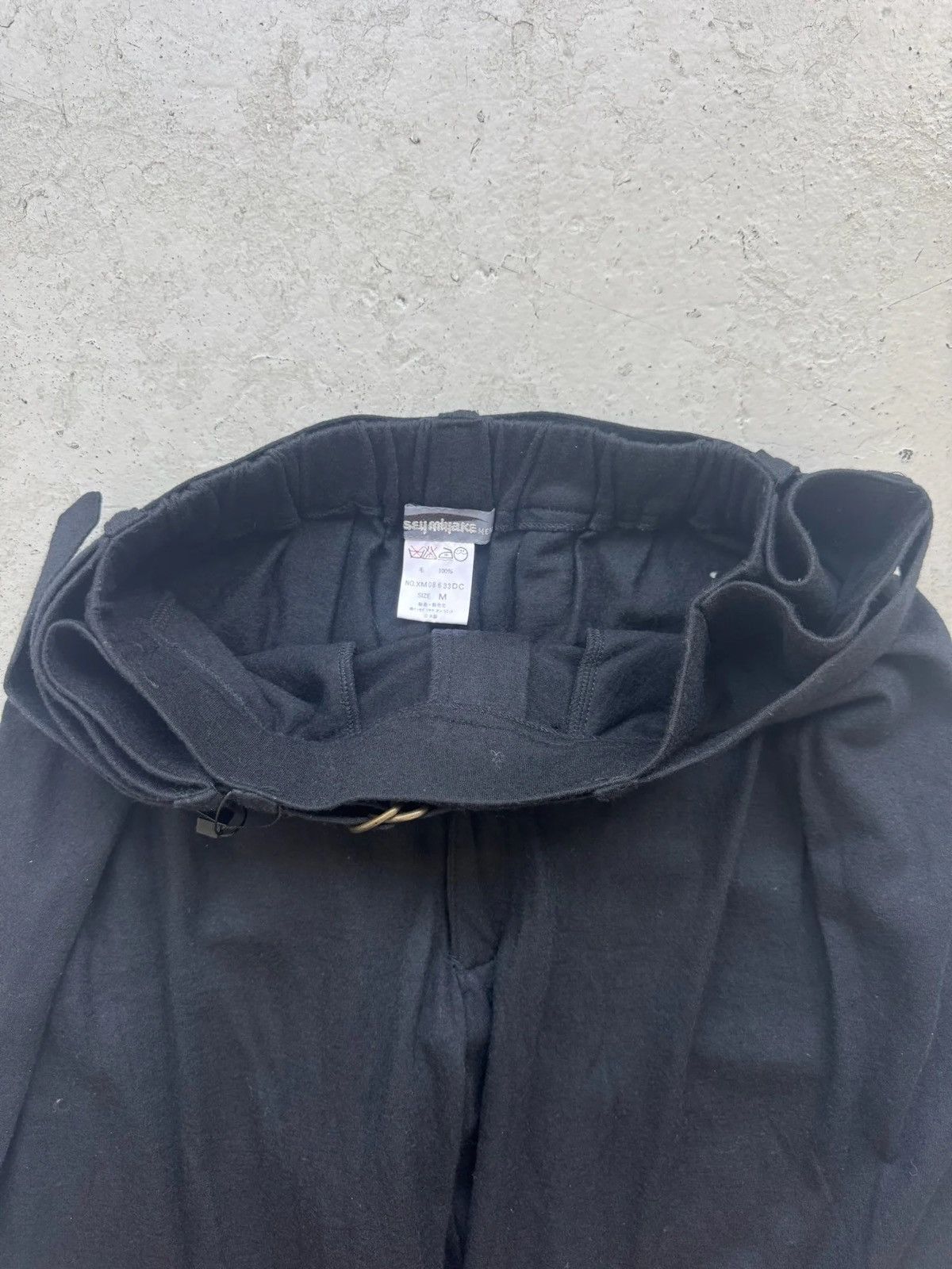 Issey Miyake Issey Miyake Men Wool Belted Trouser Size US 30 / EU 46 - 4 Thumbnail