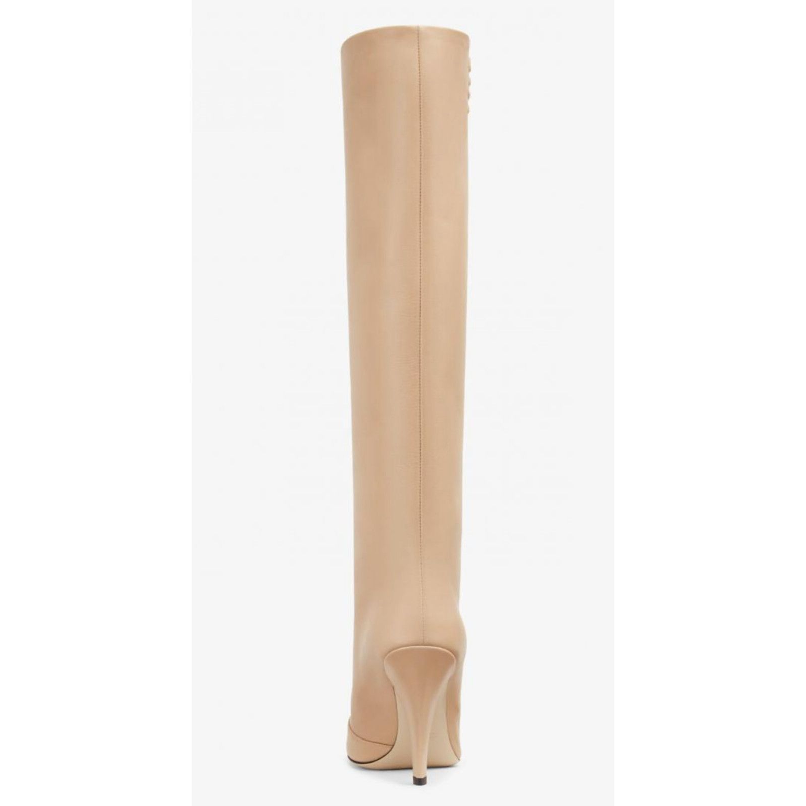 Fendi Fendi Karligraphy FF Logo Motif Poudre Beige Nude Leather Size US 10 / IT 40 - 9 Thumbnail