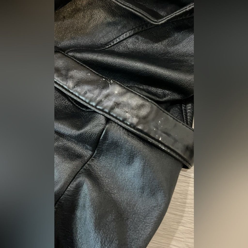 Wilsons Leather Wilsons Leather Women's Black Belted Jacket Size XS / US 0-2 / IT 36-38 - 5 Thumbnail