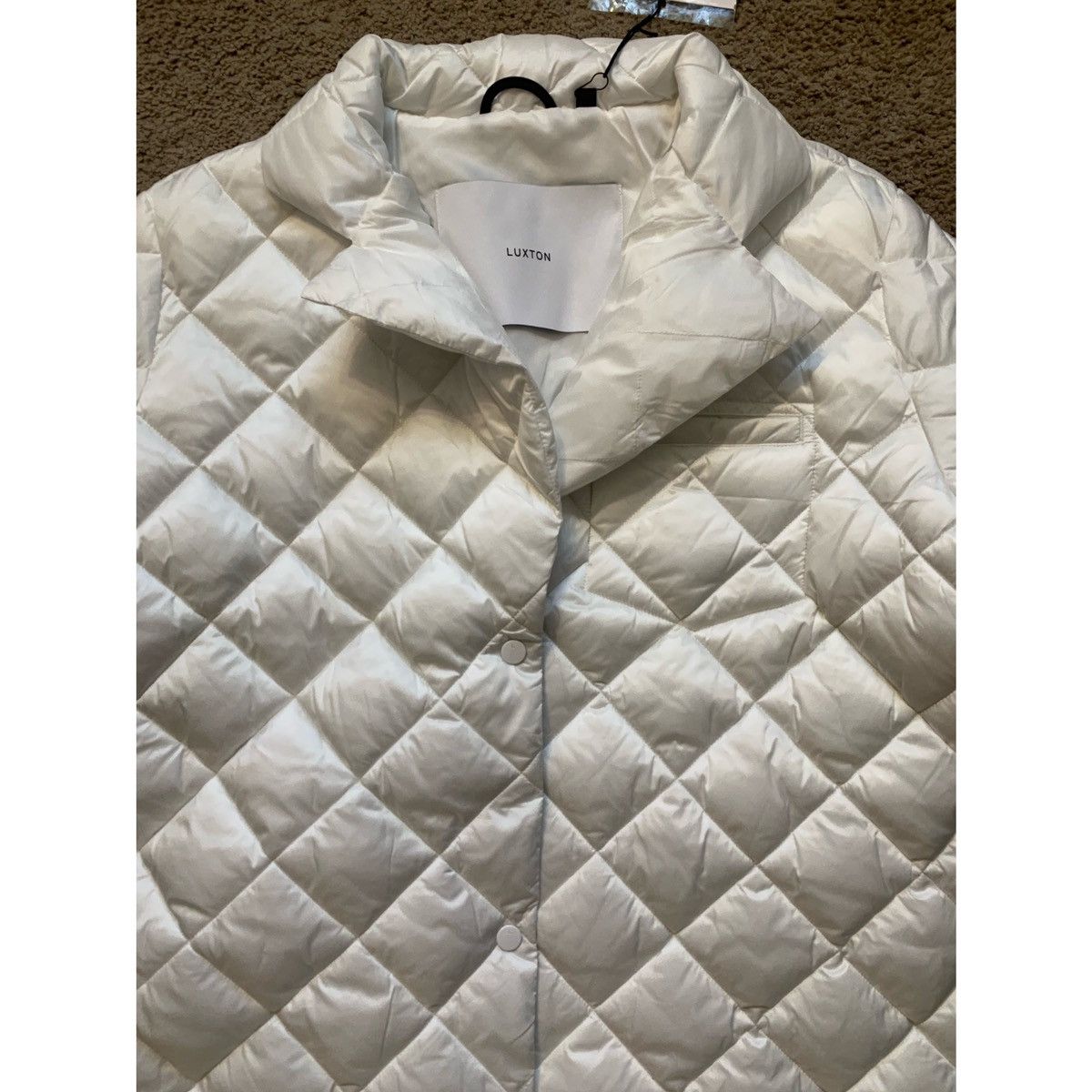 Other LUXTON LUXURY QUILTED CURVE COAT Size M / US 6-8 / IT 42-44 - 17 Thumbnail