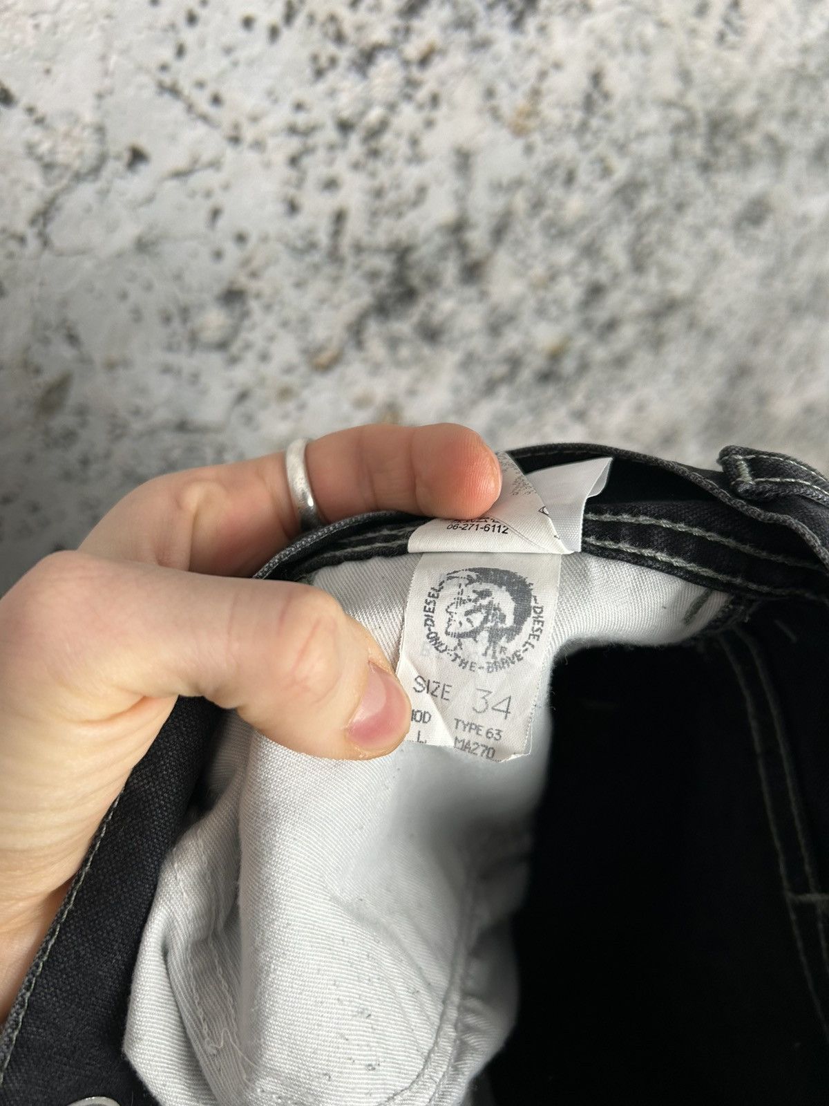 Diesel × Vintage Vintage Diesel Carpenter Workwear Skateboarding Pants 90s Size US 34 / EU 50 - 10 Thumbnail
