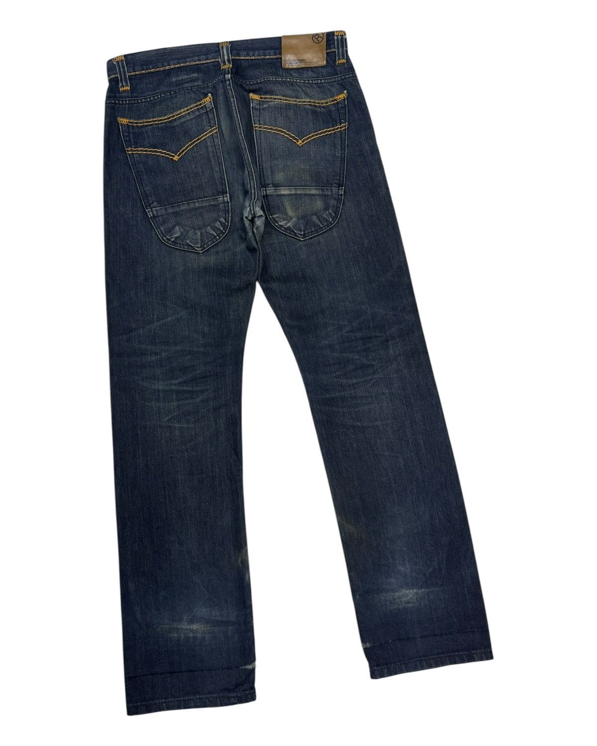 Kapital Vintage Rapanui Distressed Denim Jeans Size US 34 / EU 50 - 6 Thumbnail